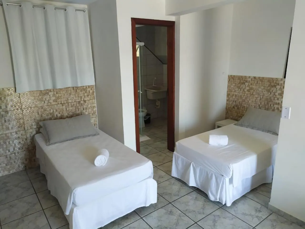 Bed in Hotel Nautico