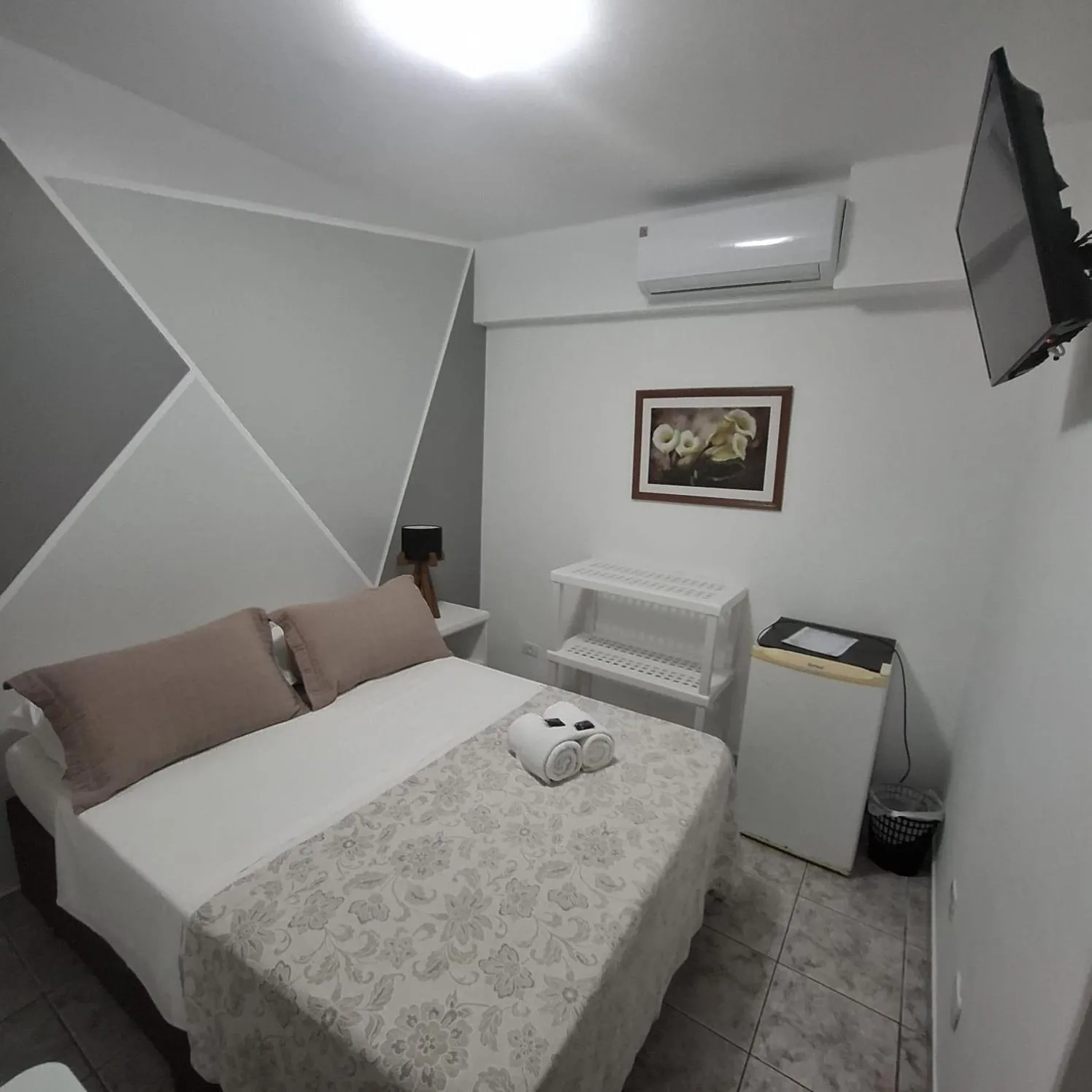 Bed in Hotel Nautico