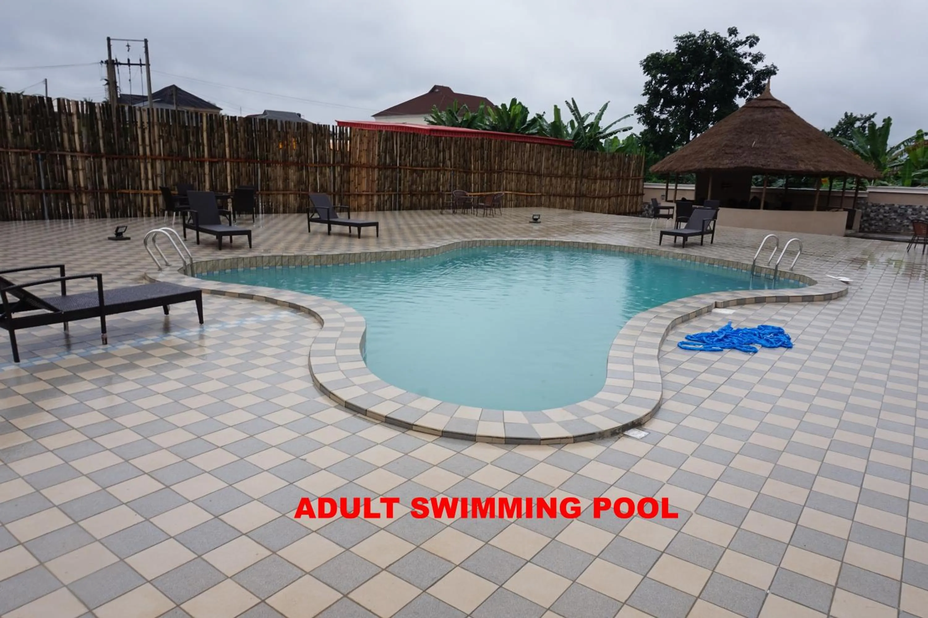 Swimming pool in Aenon Suites Oshogbo