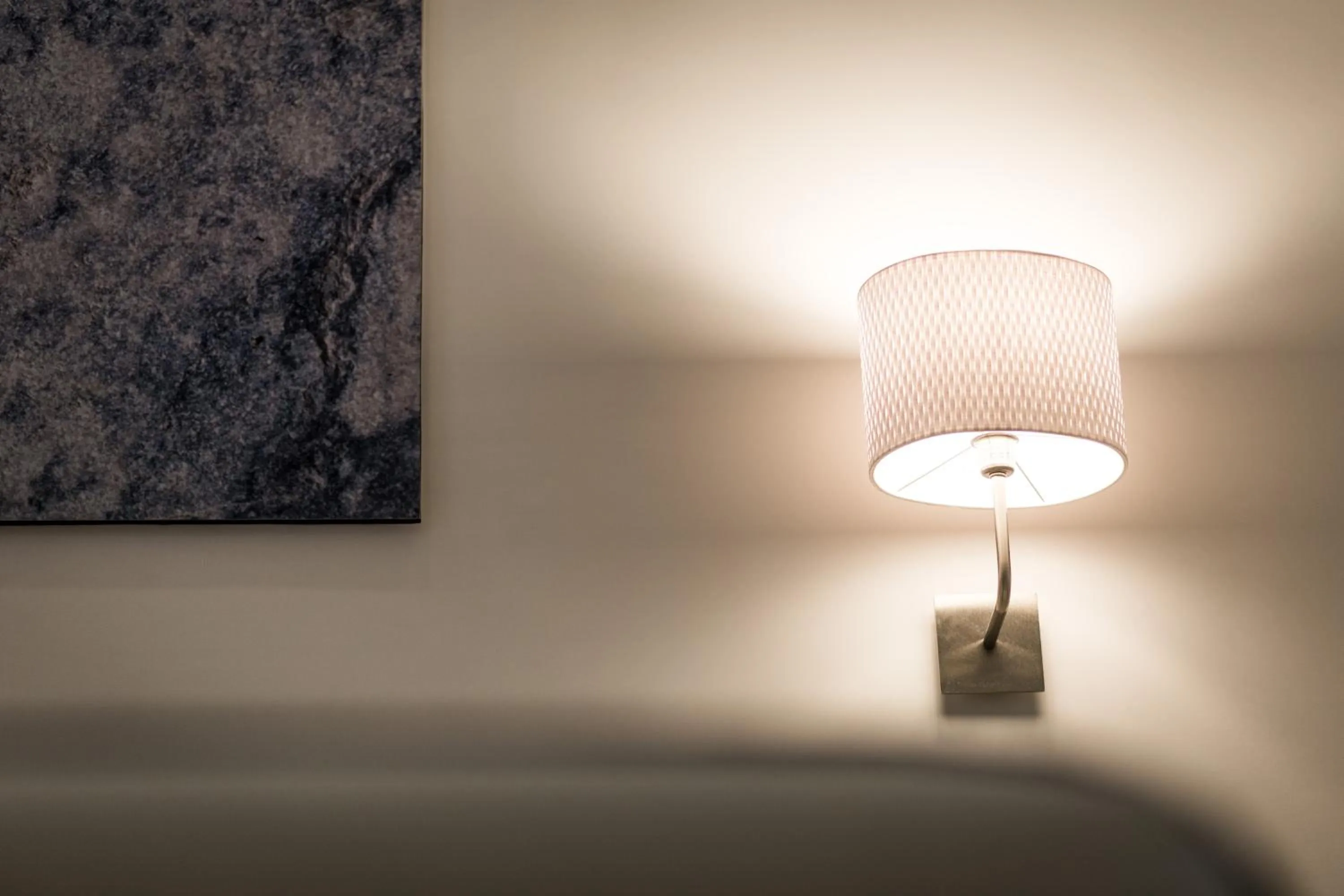 Decorative detail, Bed in Vinci House