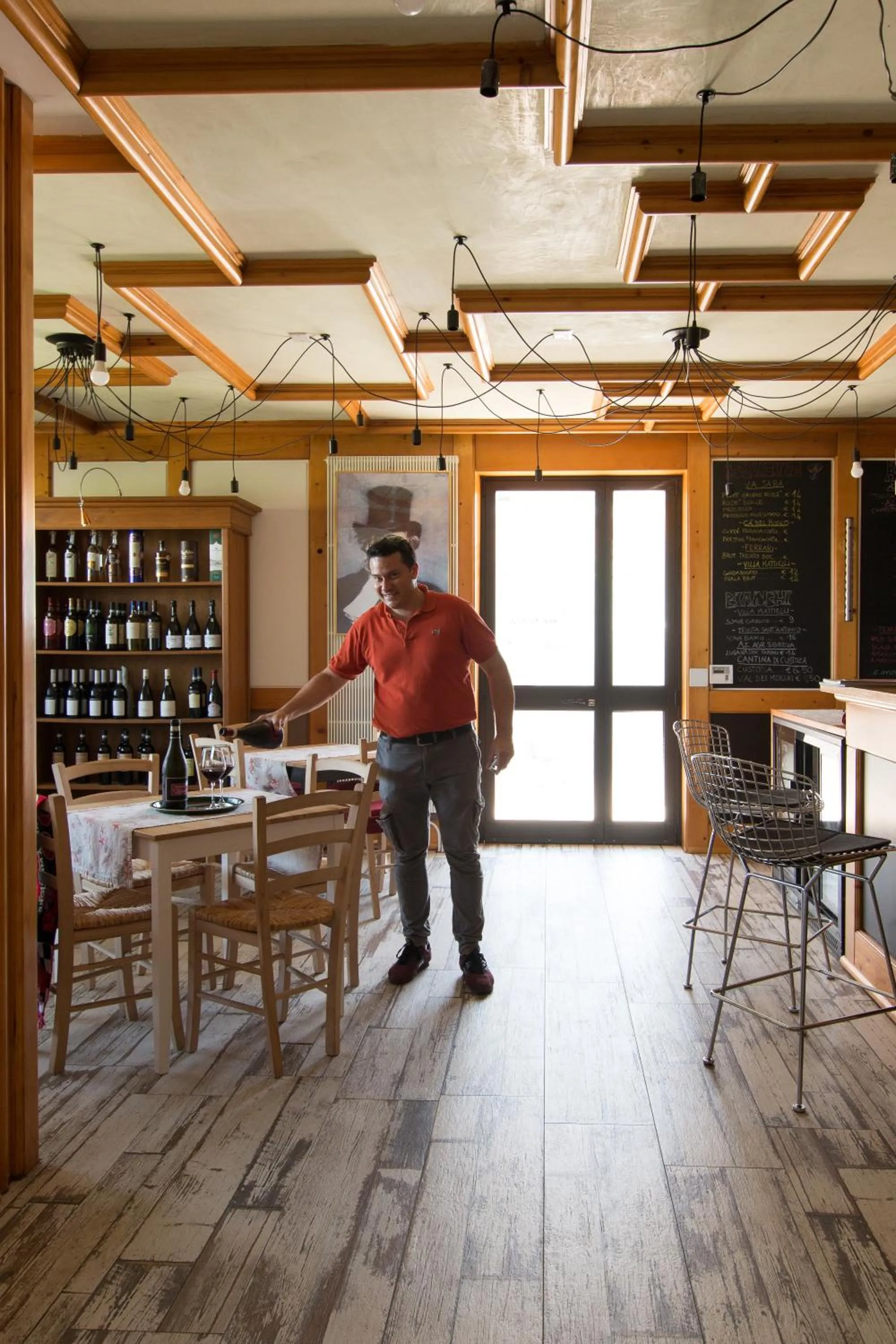 Lounge or bar in Villa Boninsegna - Wine Enoteca Verdi -