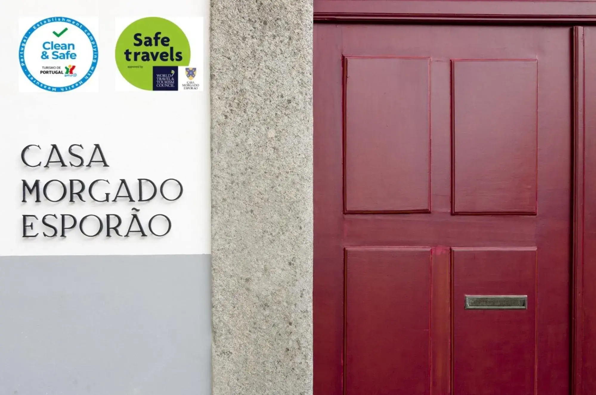 Facade/entrance in Casa Morgado Esporao Facade/entrance in Casa Morgado Esporao