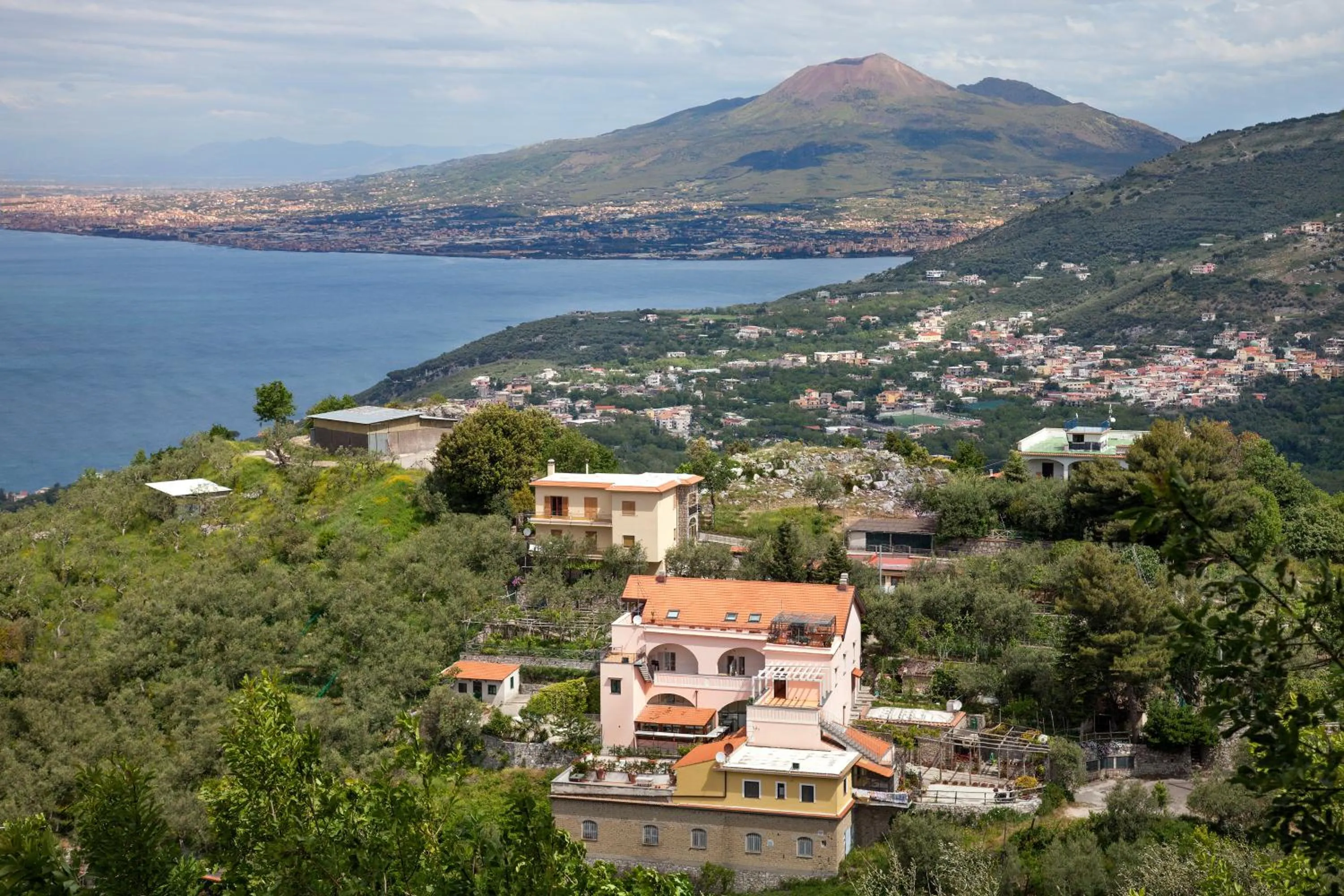 Bird's eye view in B&B Cassiopea