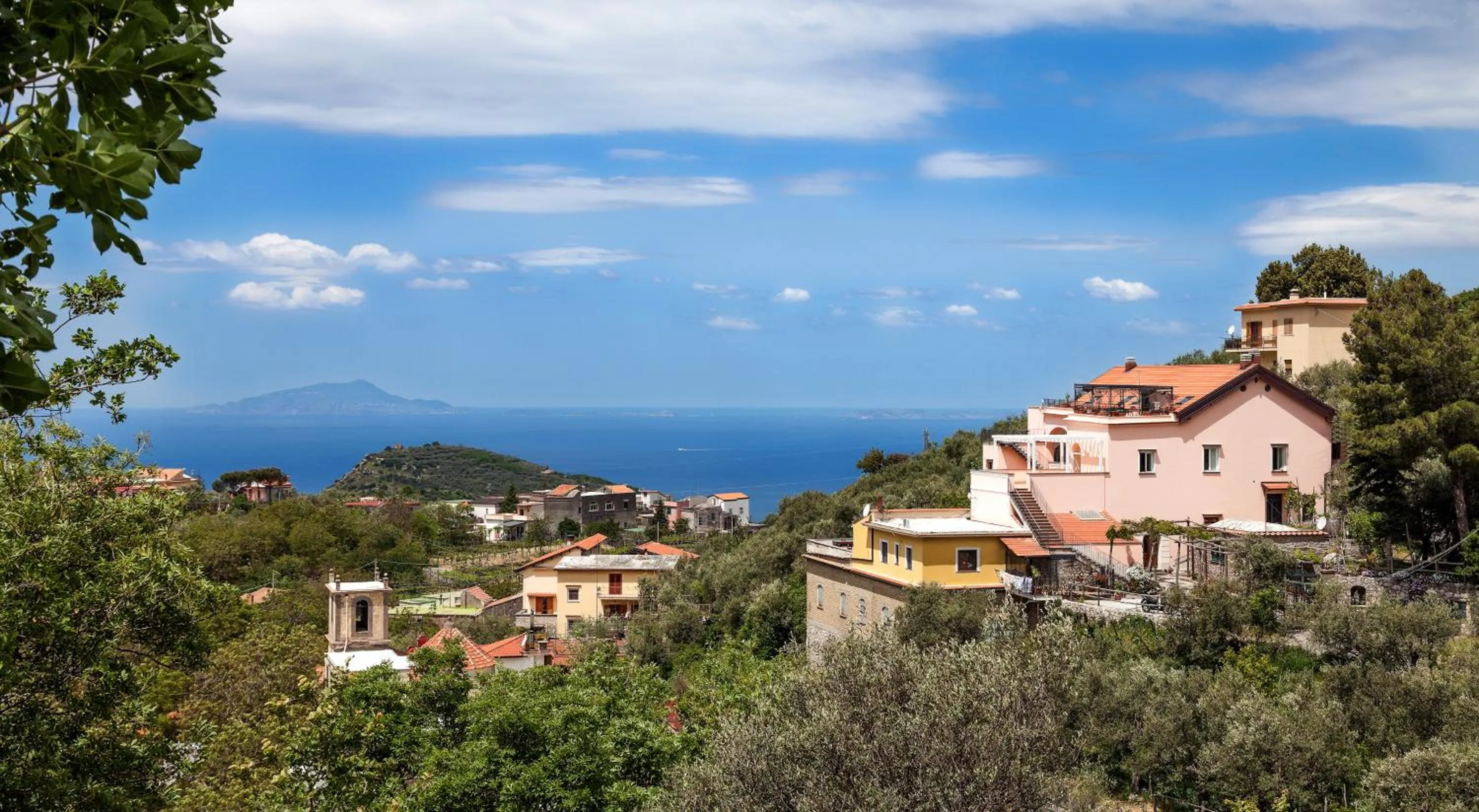 Bird's eye view in B&B Cassiopea