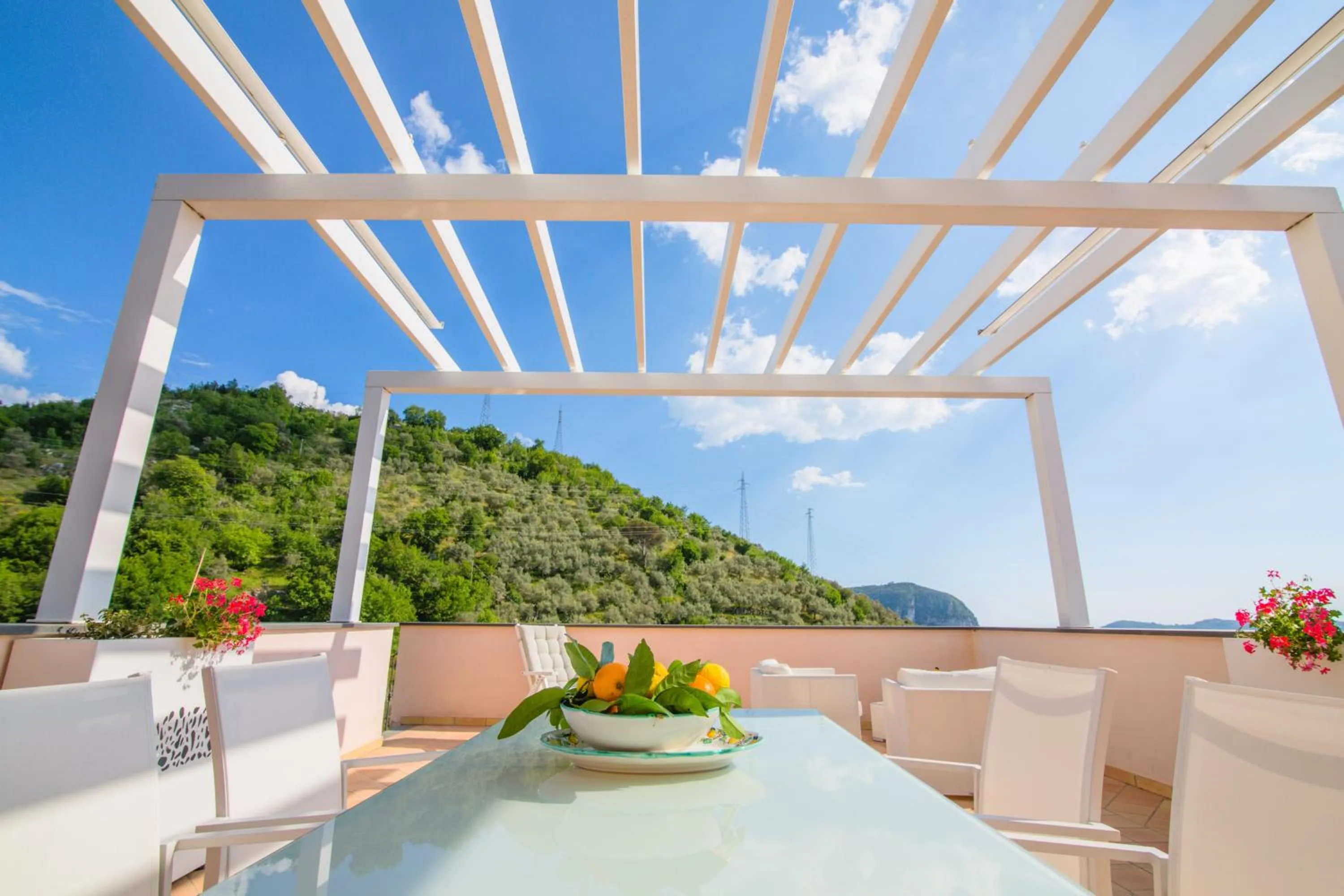 Balcony/Terrace in B&B Cassiopea