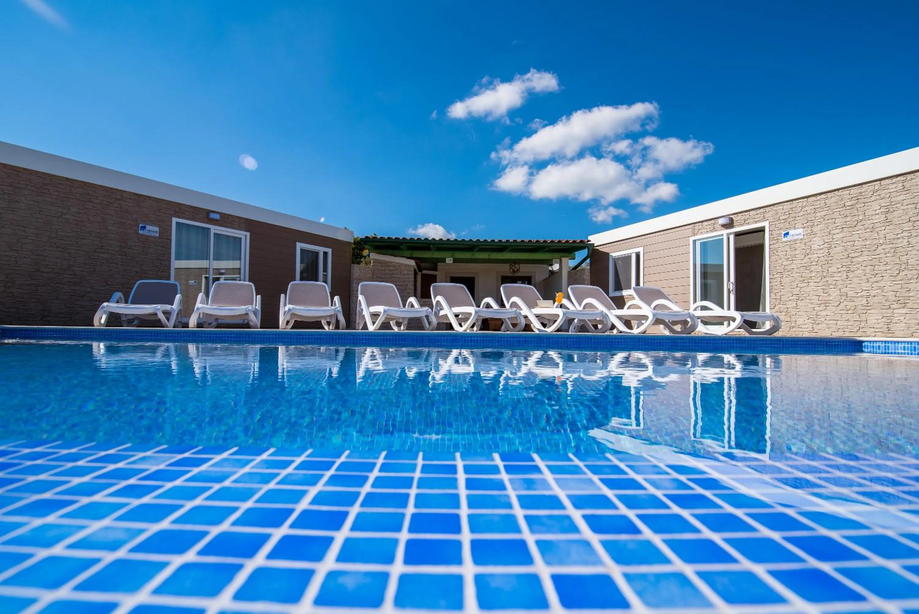 Swimming pool in Mobile Homes Residence Ulika