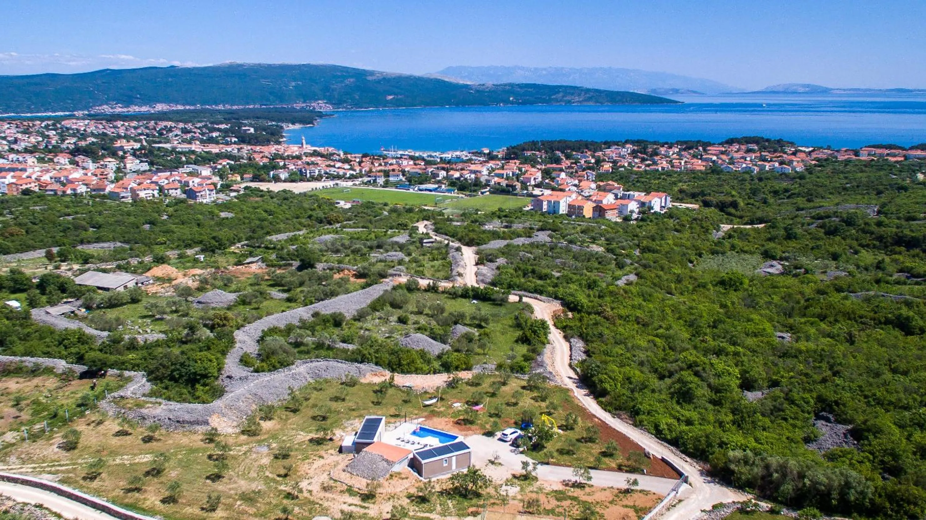 City view in Mobile Homes Residence Ulika