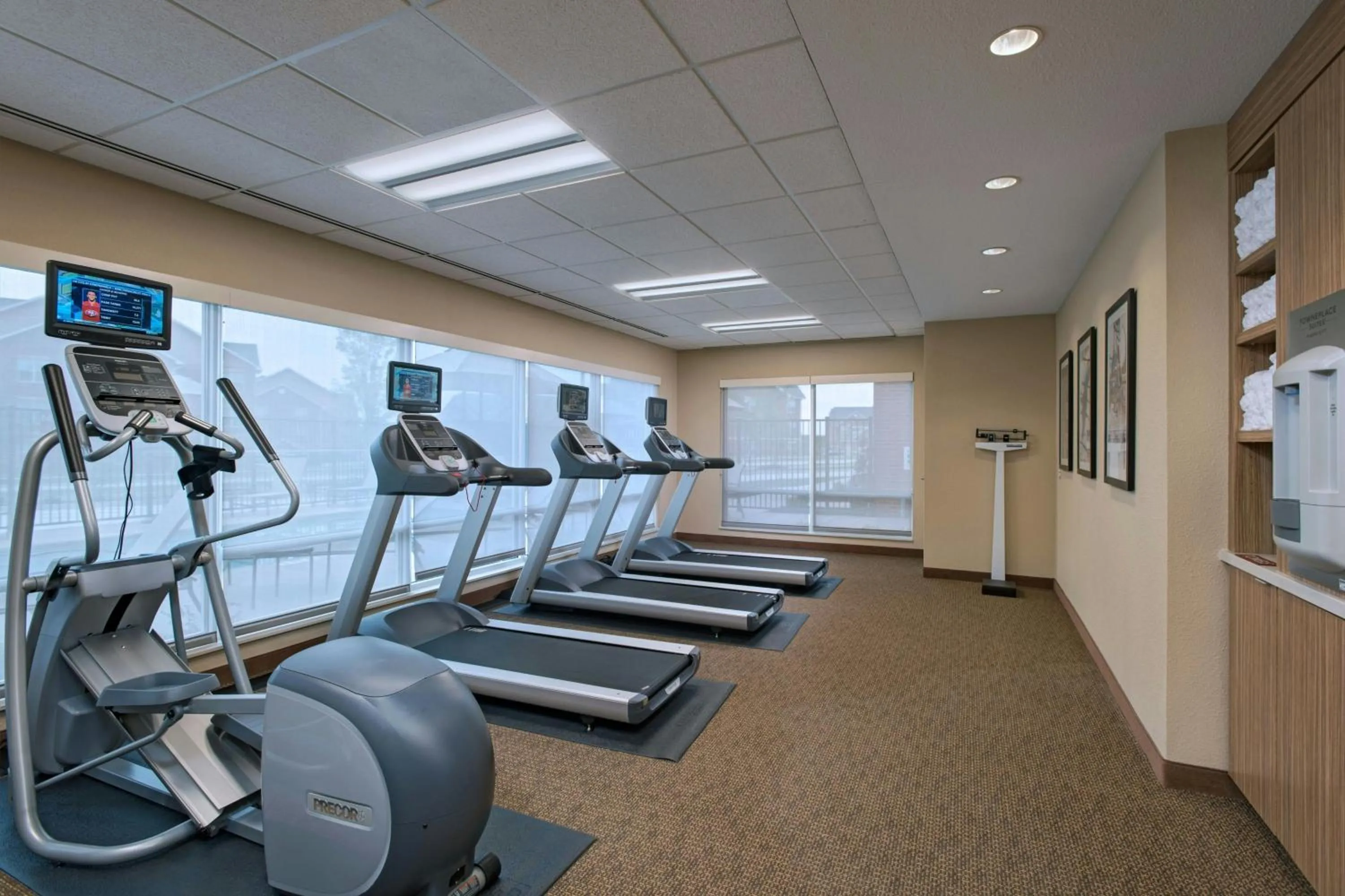 Fitness centre/facilities in TownePlace Suites by Marriott Columbia