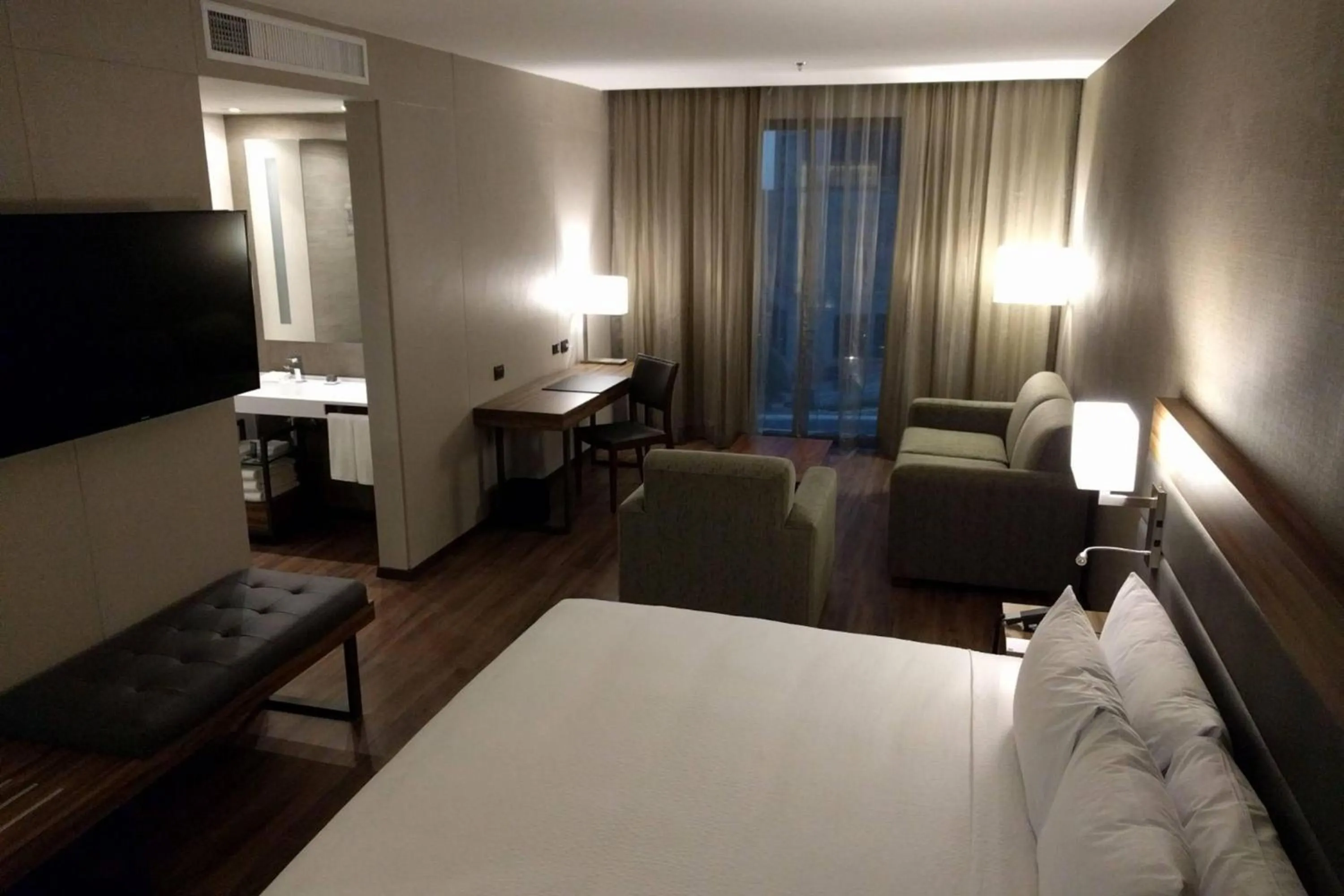 Photo of the whole room, Bed in AC Hotel by Marriott Santa Fe