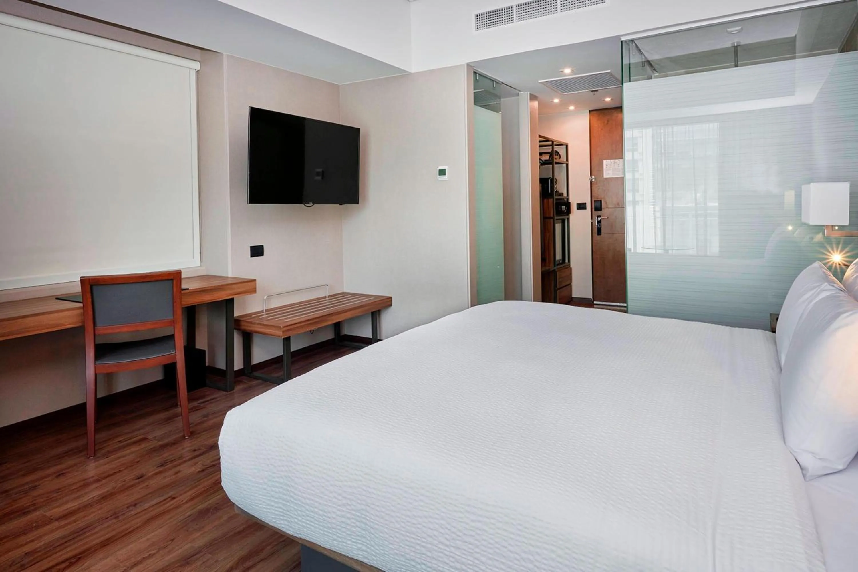 Photo of the whole room, Bed in AC Hotel by Marriott Santa Fe