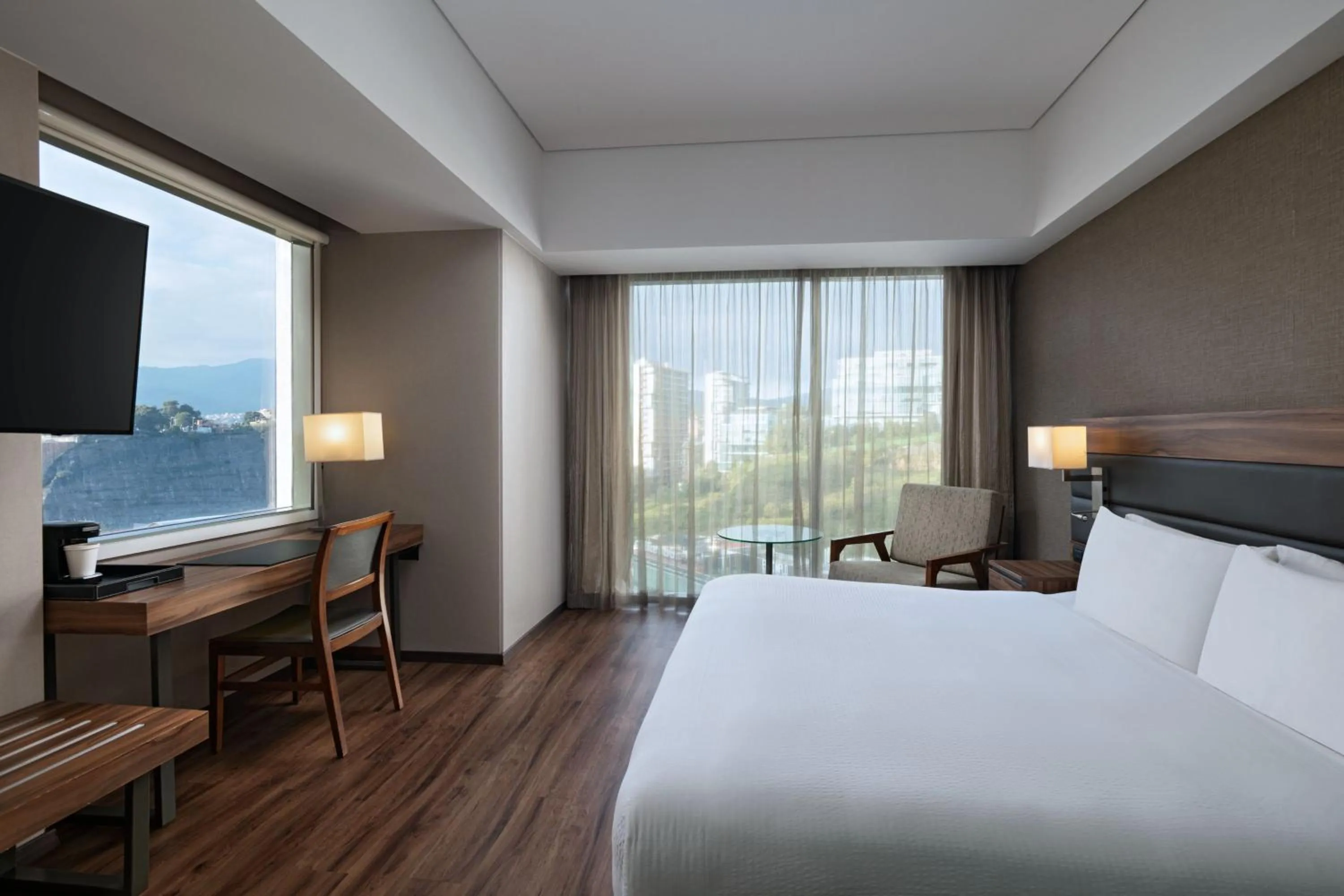 Photo of the whole room, Bed in AC Hotel by Marriott Santa Fe