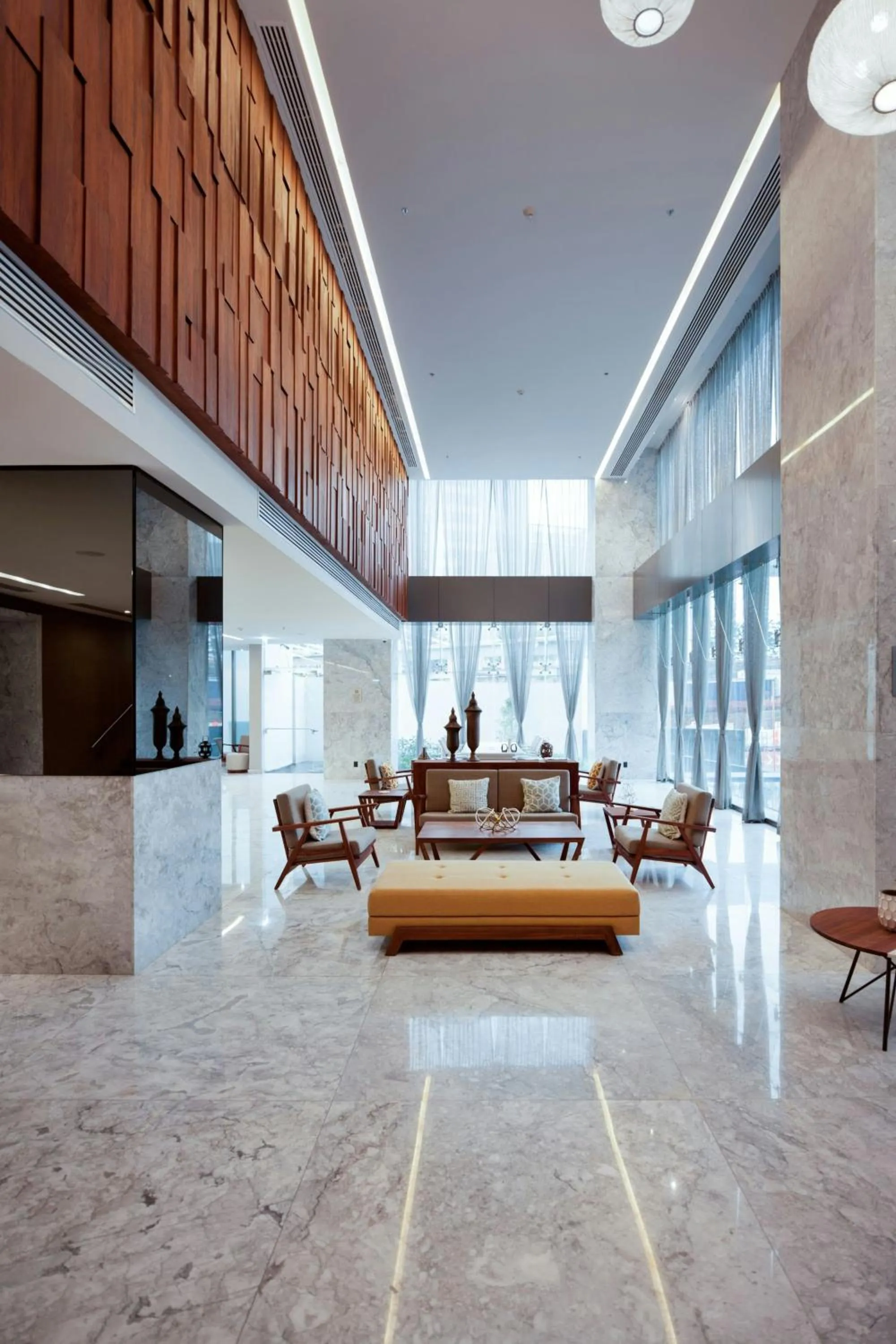 Lobby or reception in AC Hotel by Marriott Santa Fe