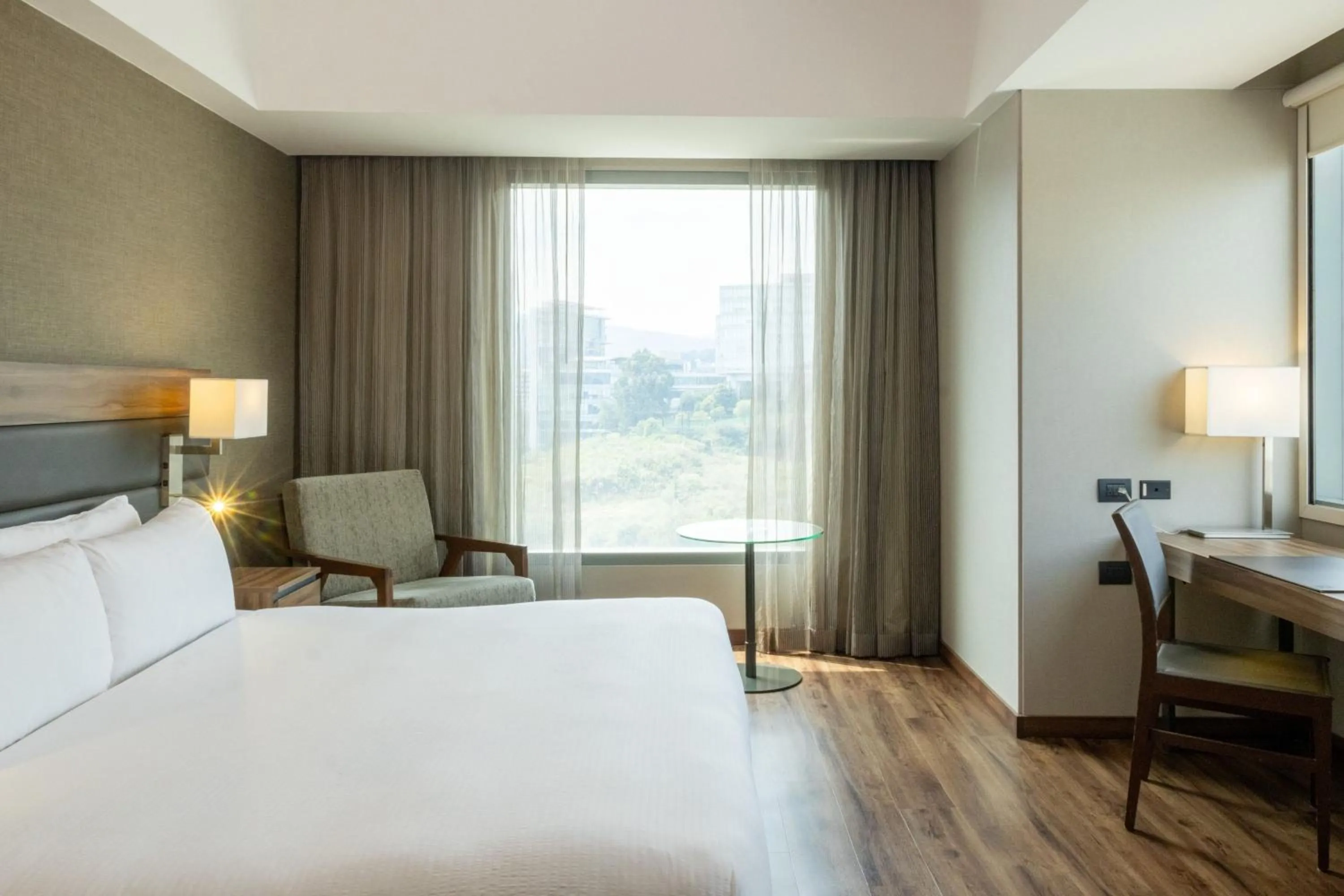 Photo of the whole room, Bed in AC Hotel by Marriott Santa Fe