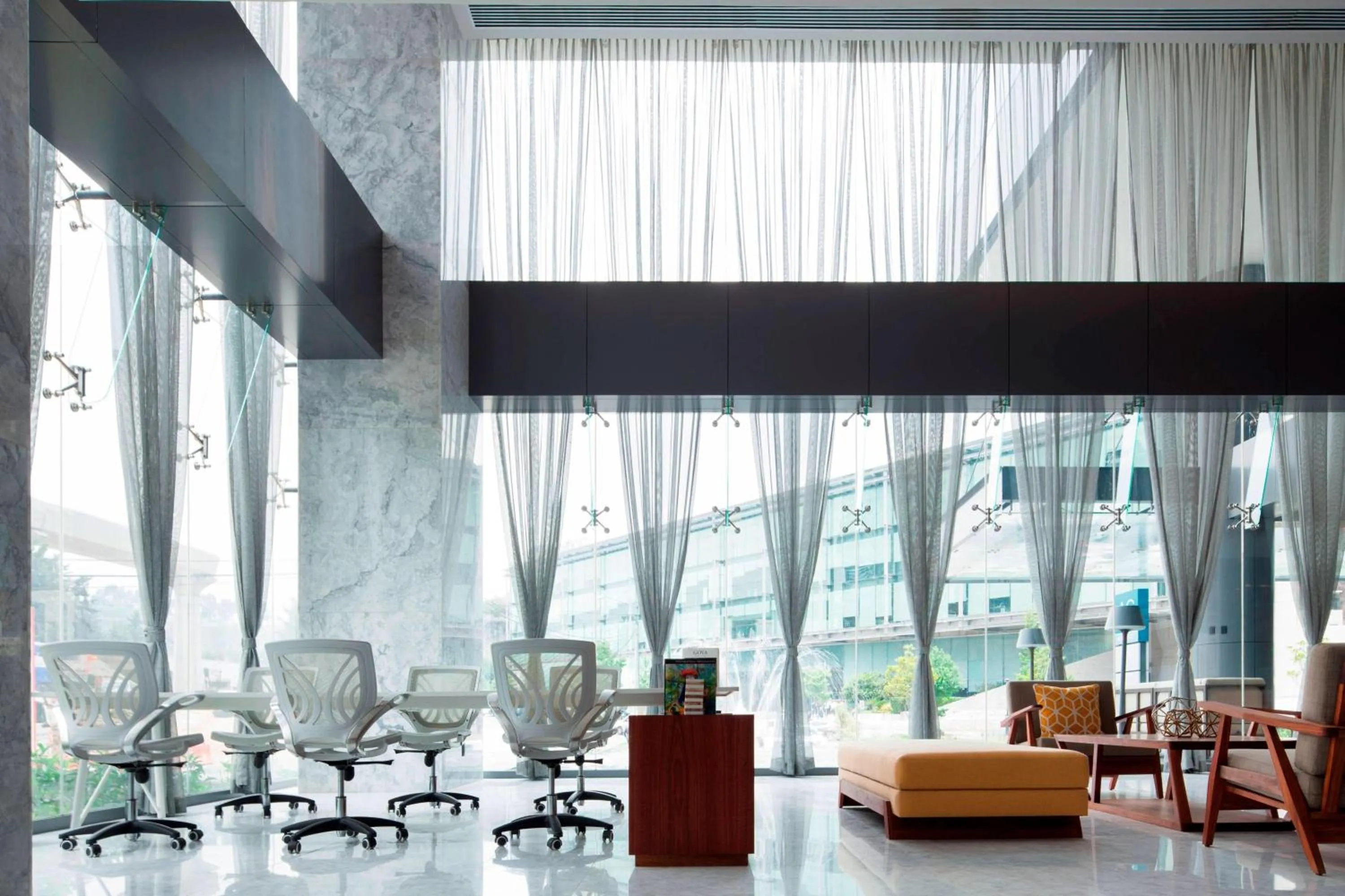 Lobby or reception in AC Hotel by Marriott Santa Fe