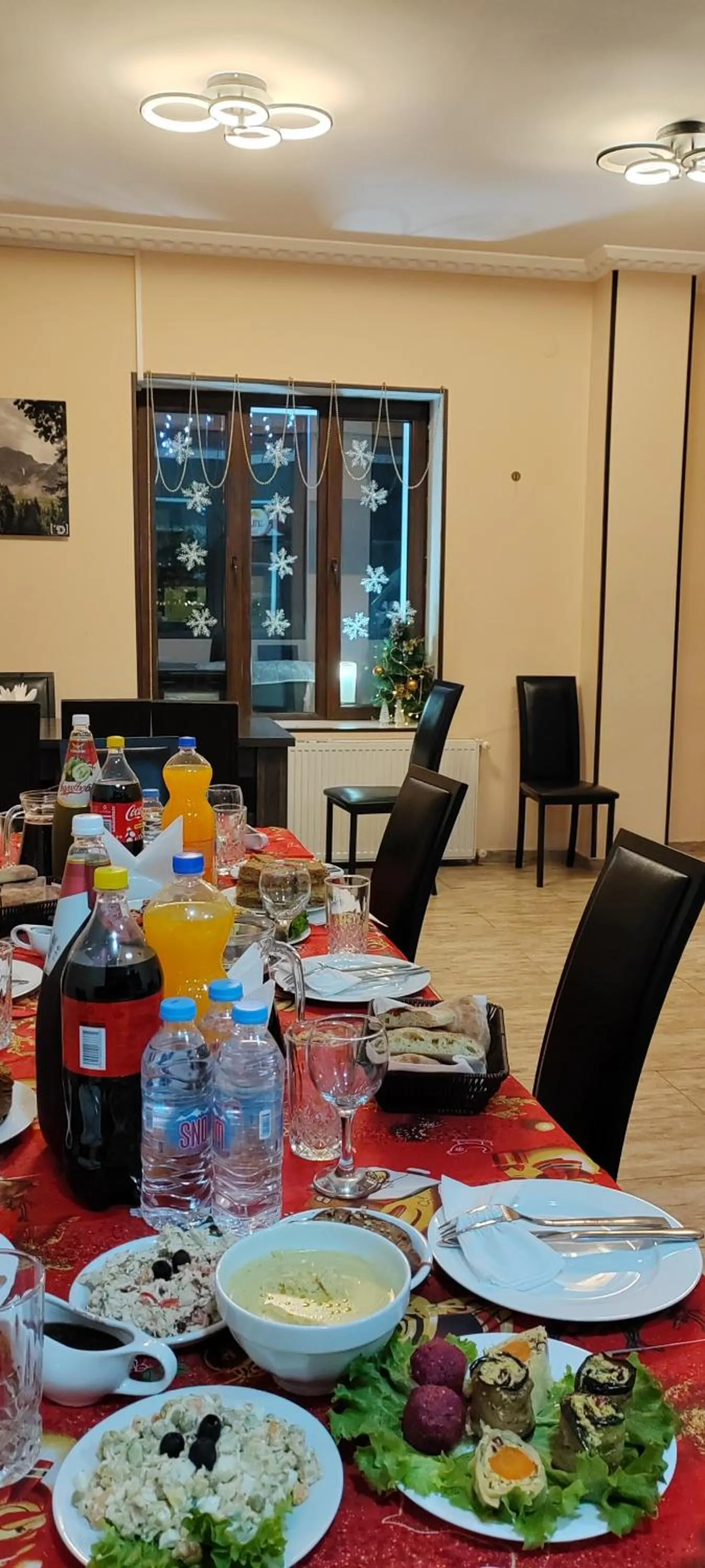 Food and drinks in Hotel Svanseti