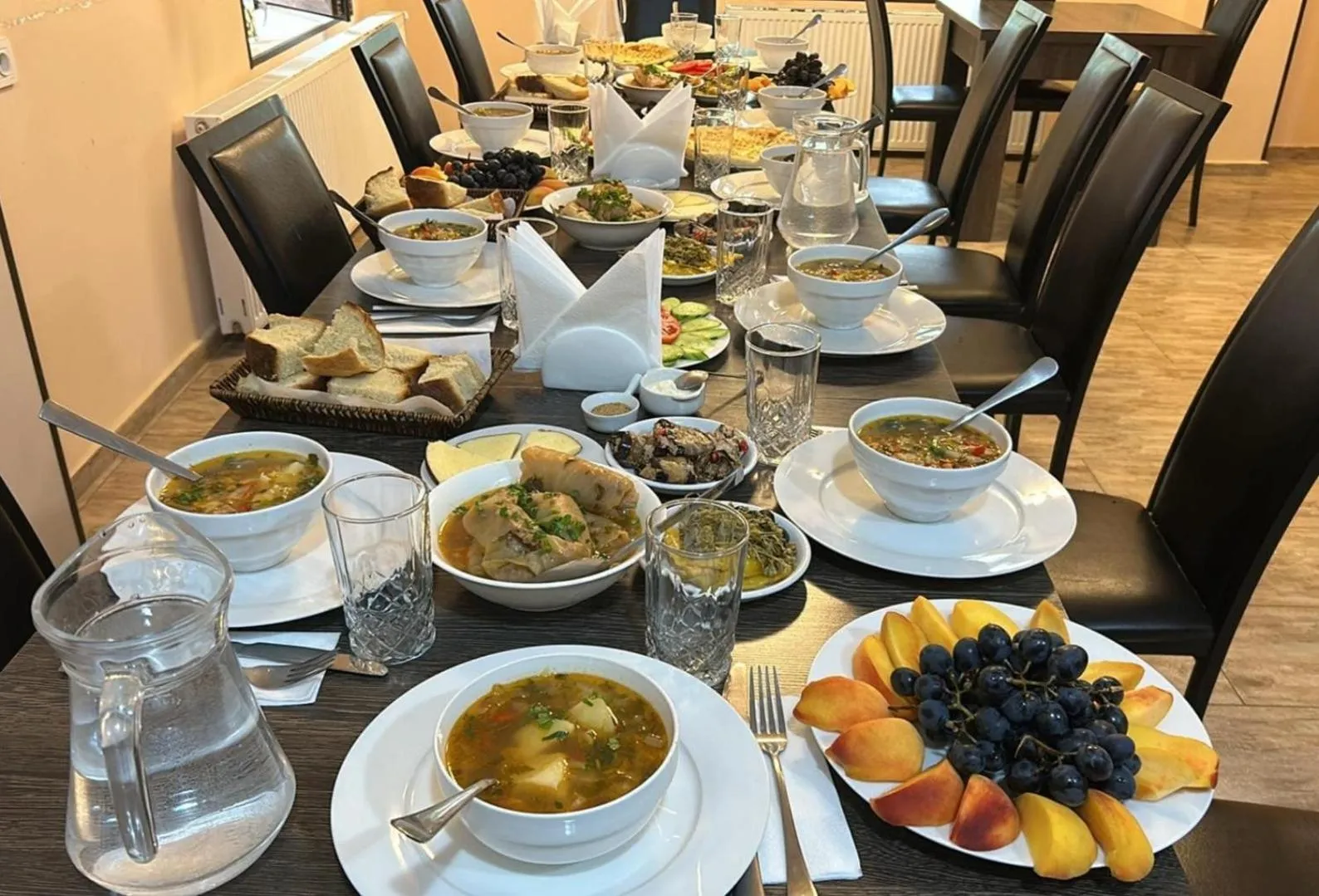 Food in Hotel Svanseti