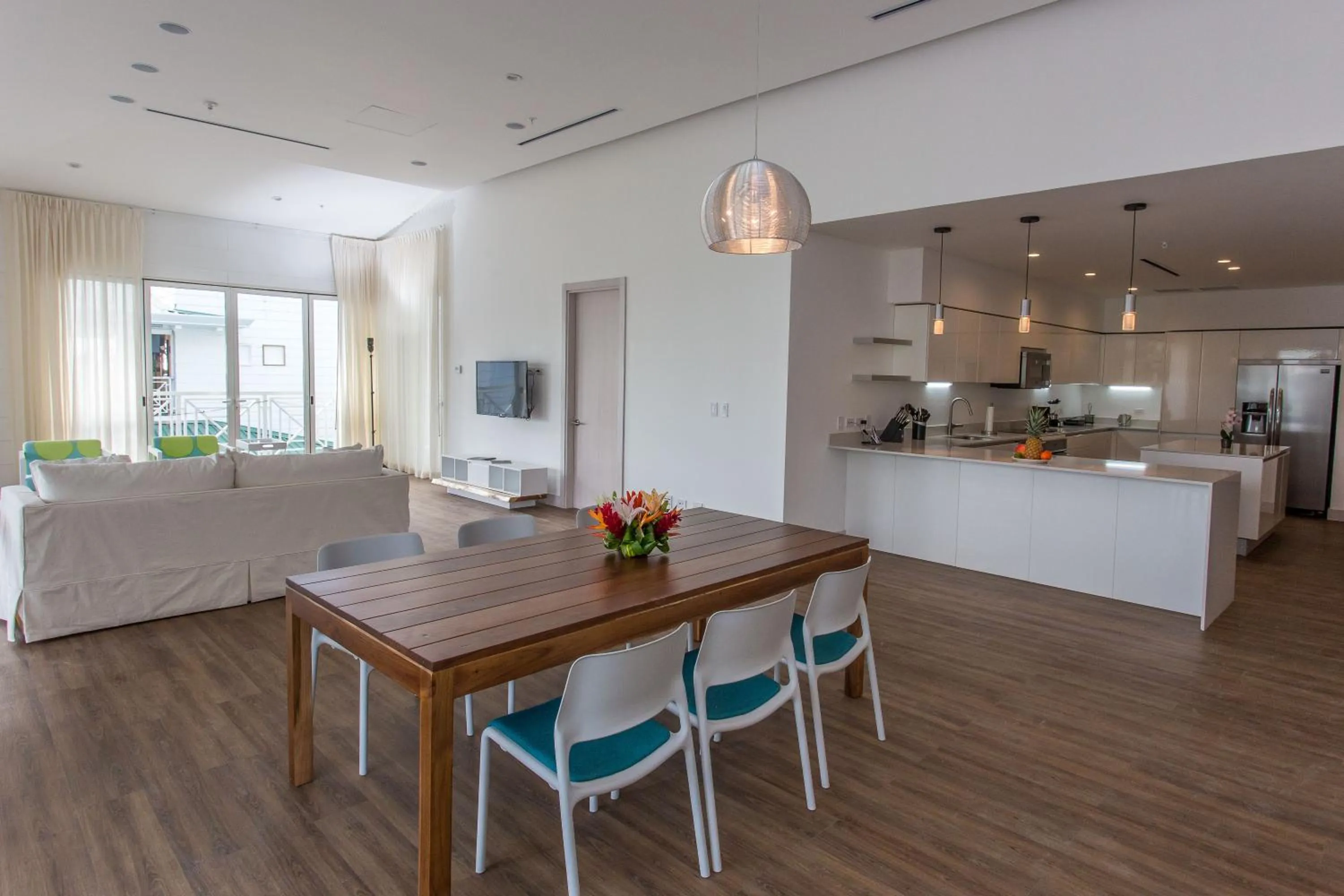 Kitchen or kitchenette in Las Villas Marina Pez Vela