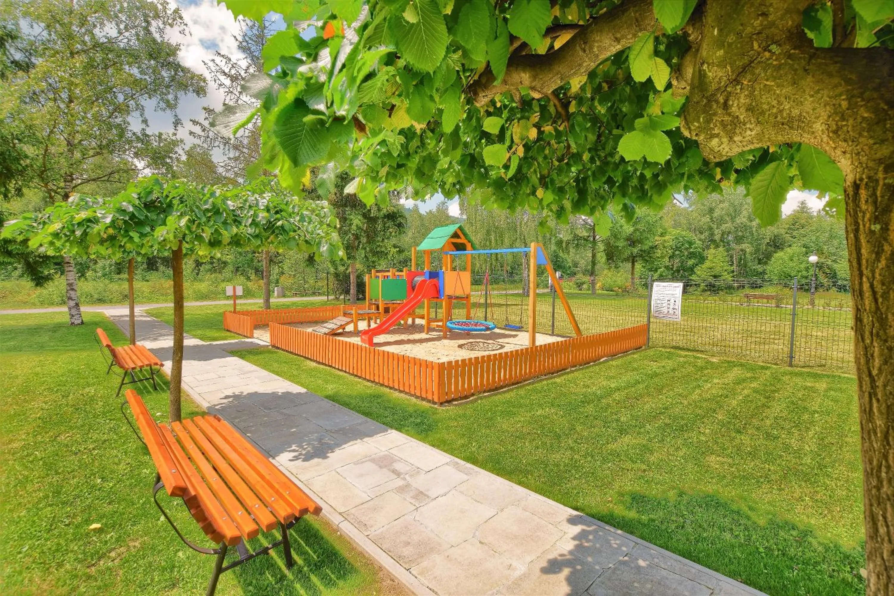 Summer in Willa Roma