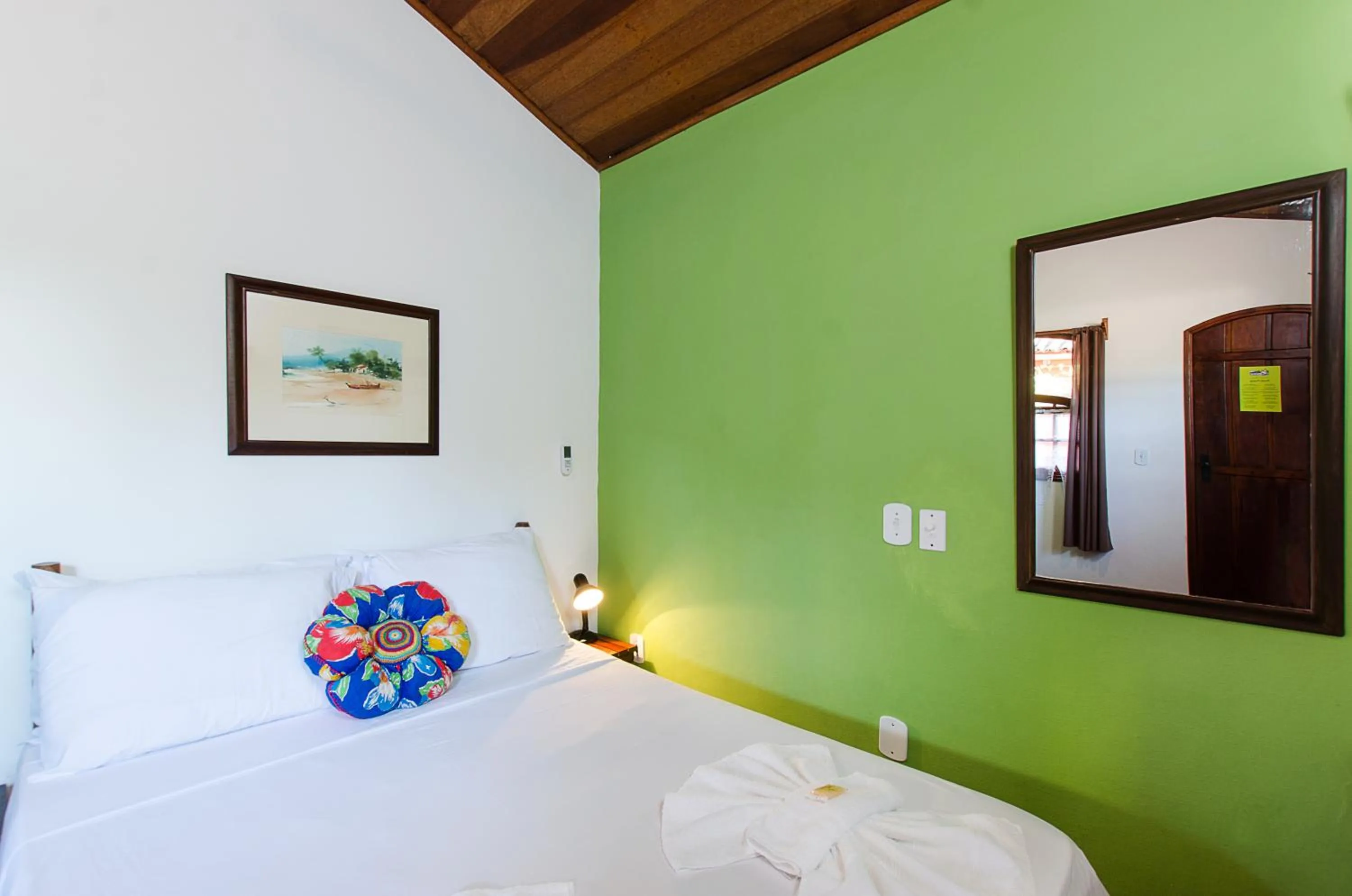 Bed in Pousada Missanga