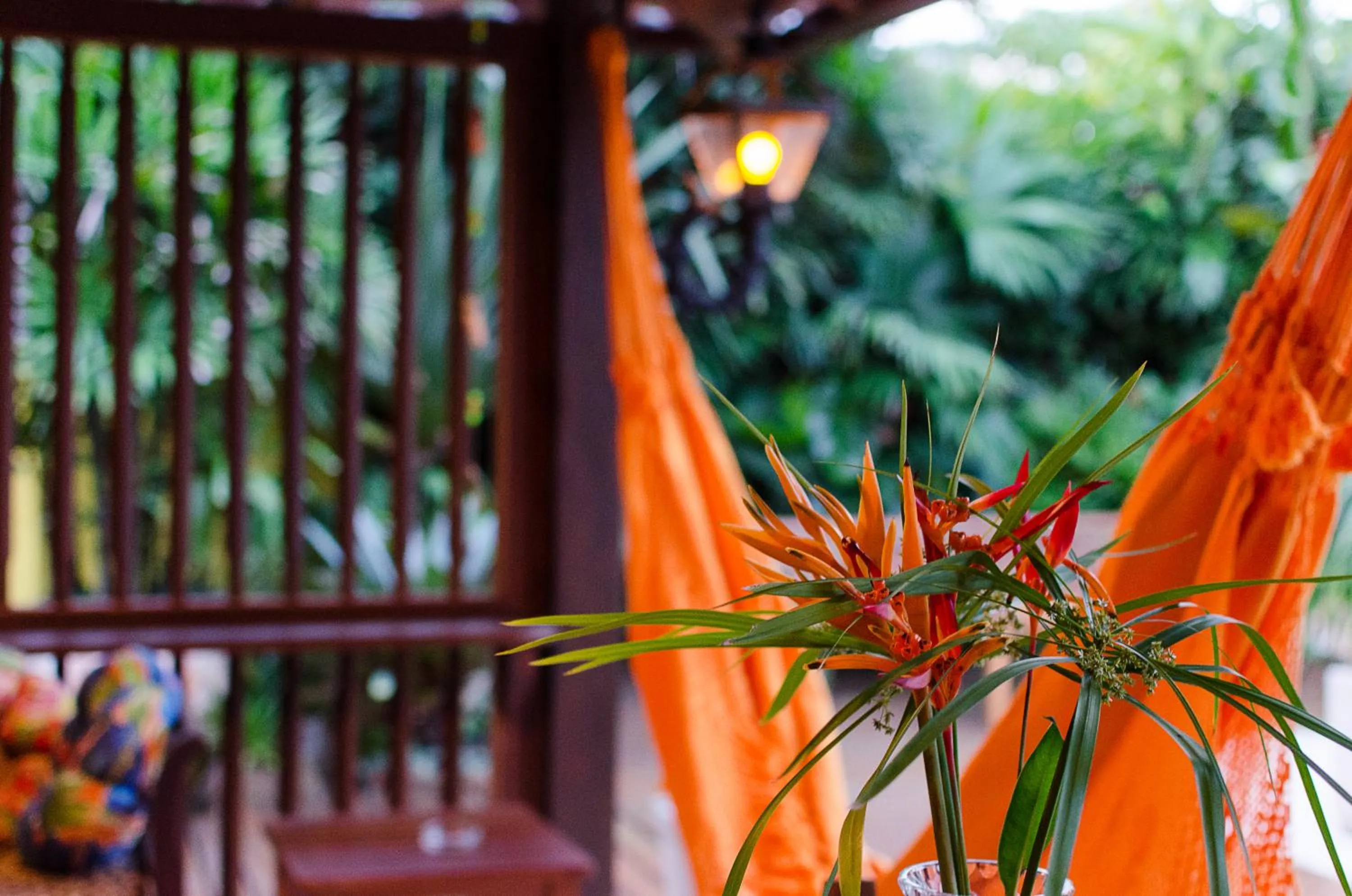 Balcony/Terrace in Pousada Missanga