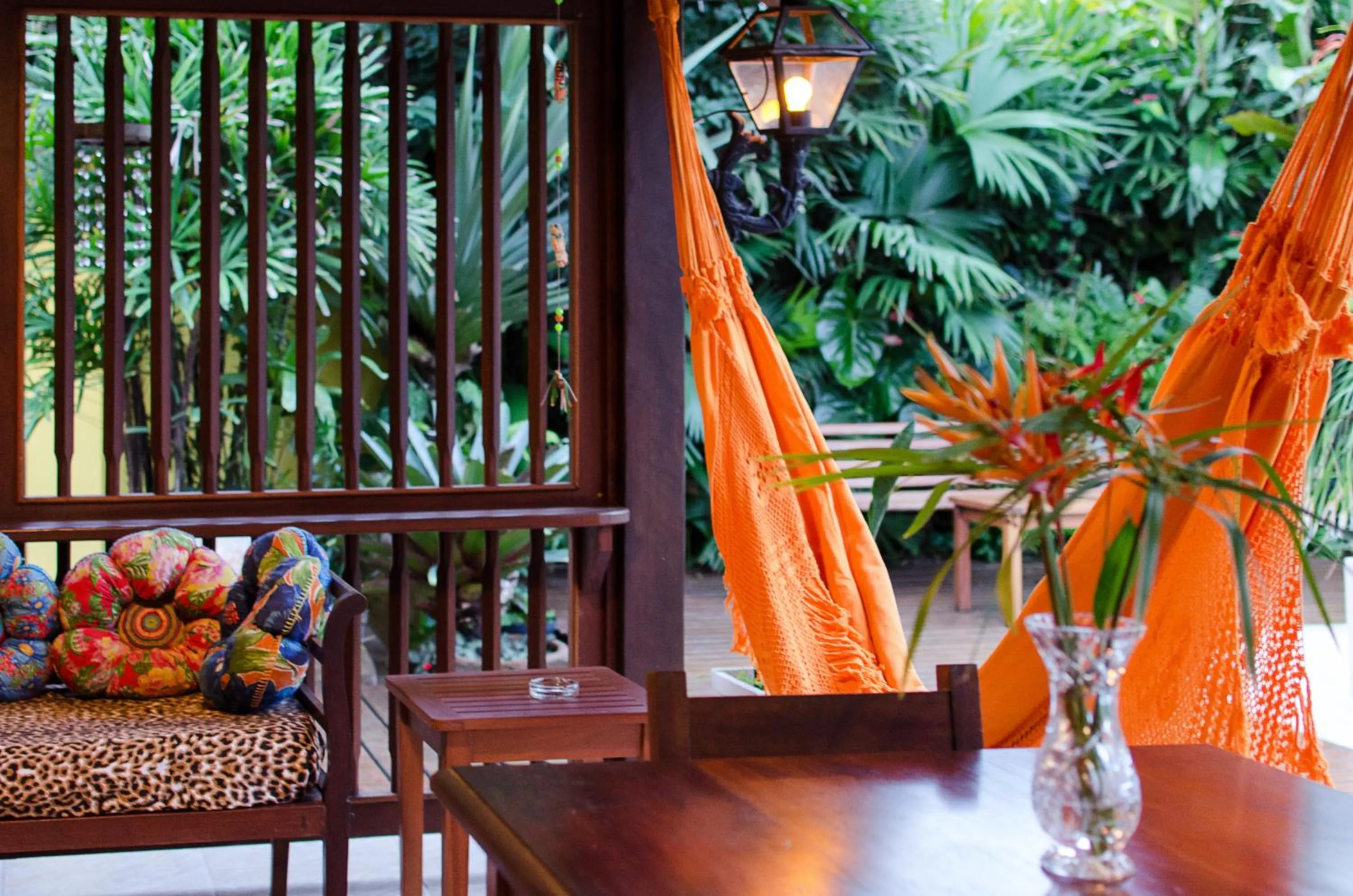 Balcony/Terrace in Pousada Missanga