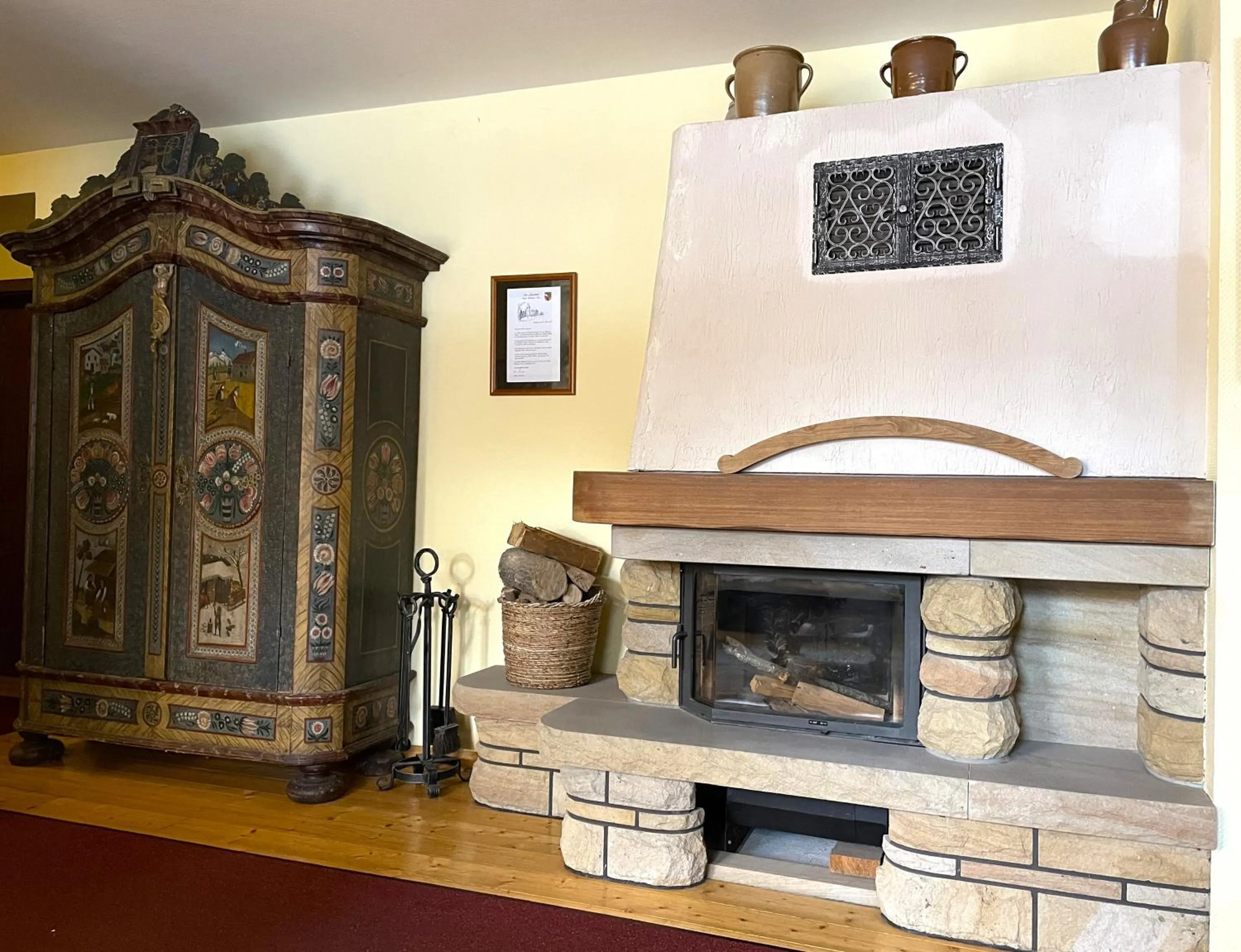 flat iron in Hotel Hammermühle