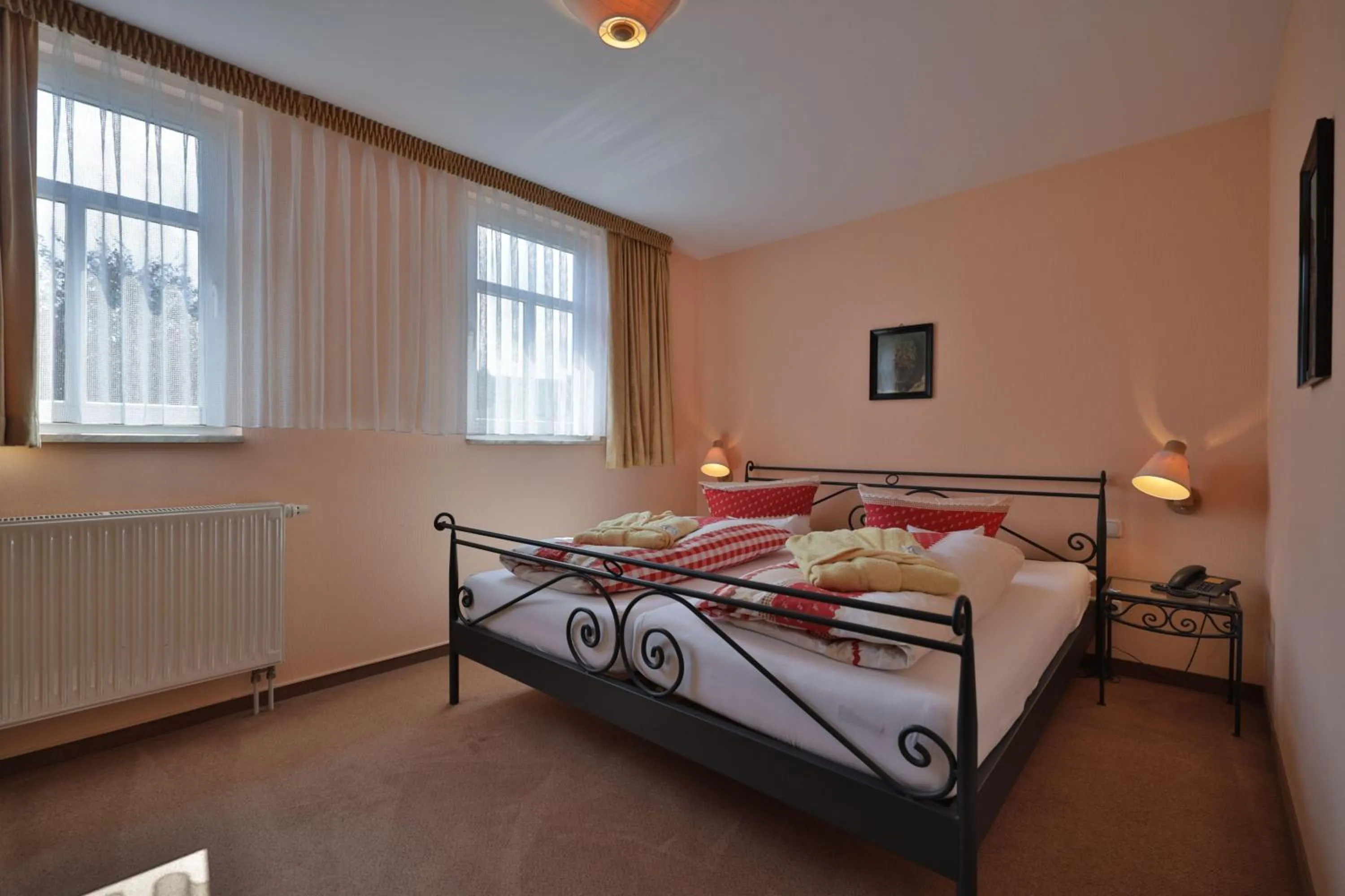 Bedroom, Bed in Hotel Hammermühle