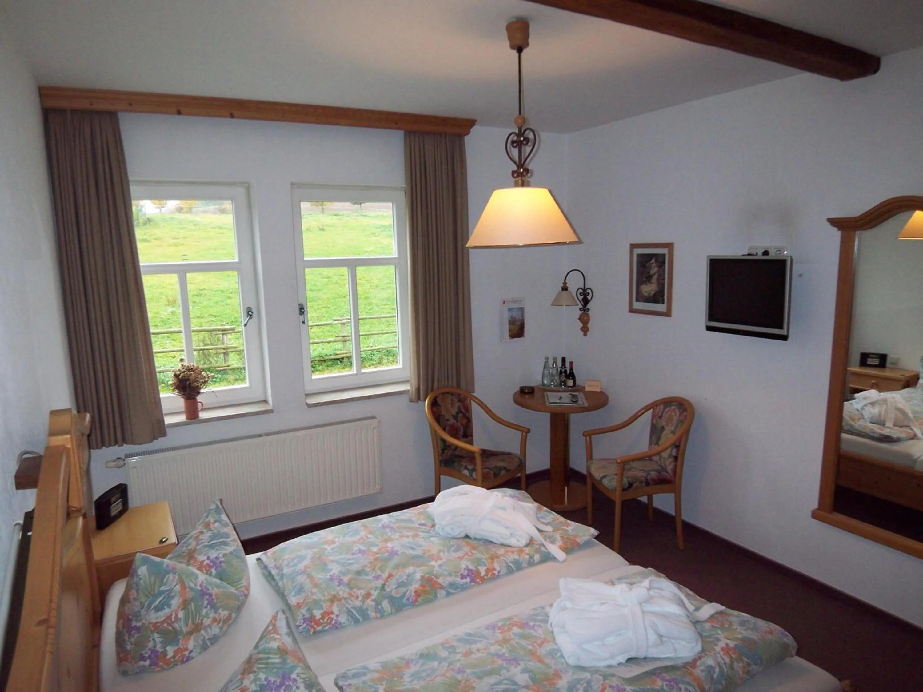 Photo of the whole room, Bed in Hotel Hammermühle