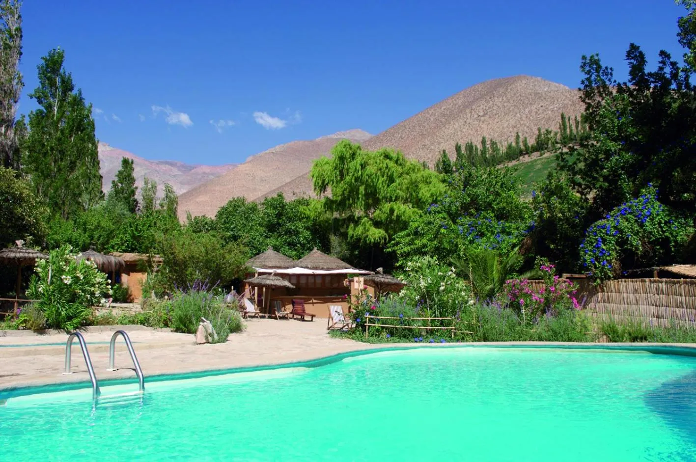 Swimming pool in Hotel El Tesoro de Elqui