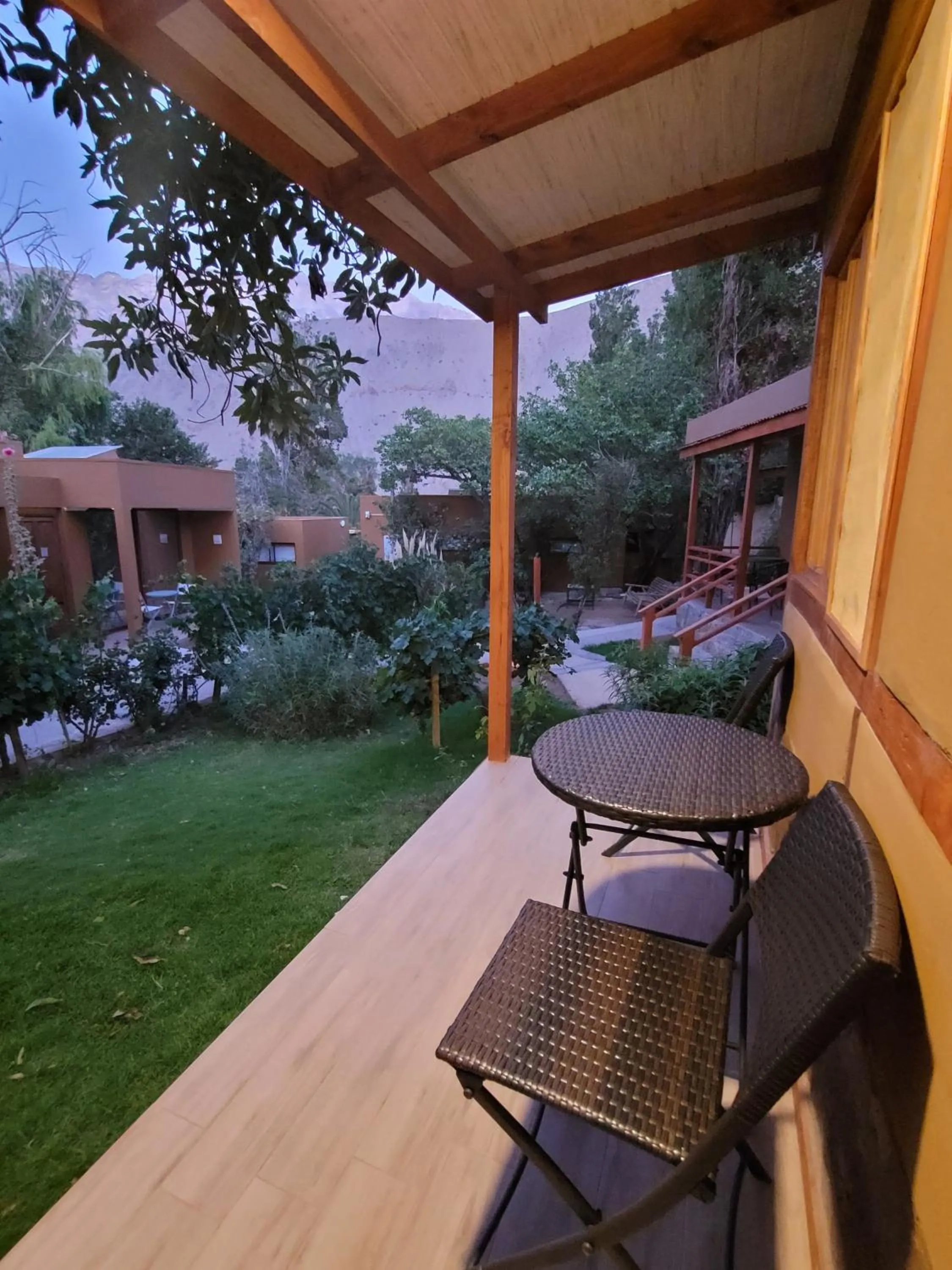Patio in Hotel El Tesoro de Elqui