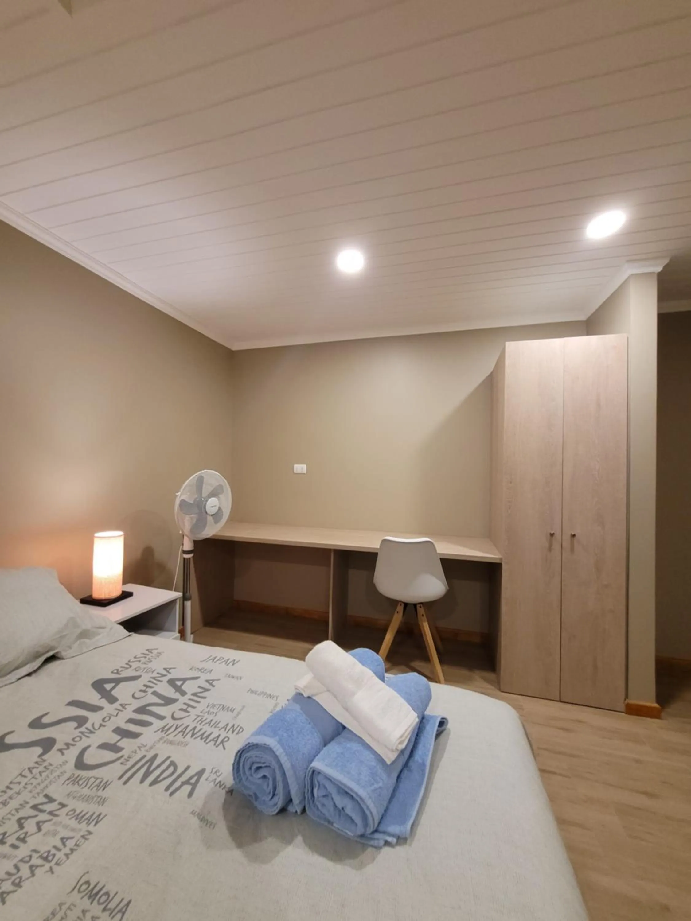 Bed in Hotel El Tesoro de Elqui