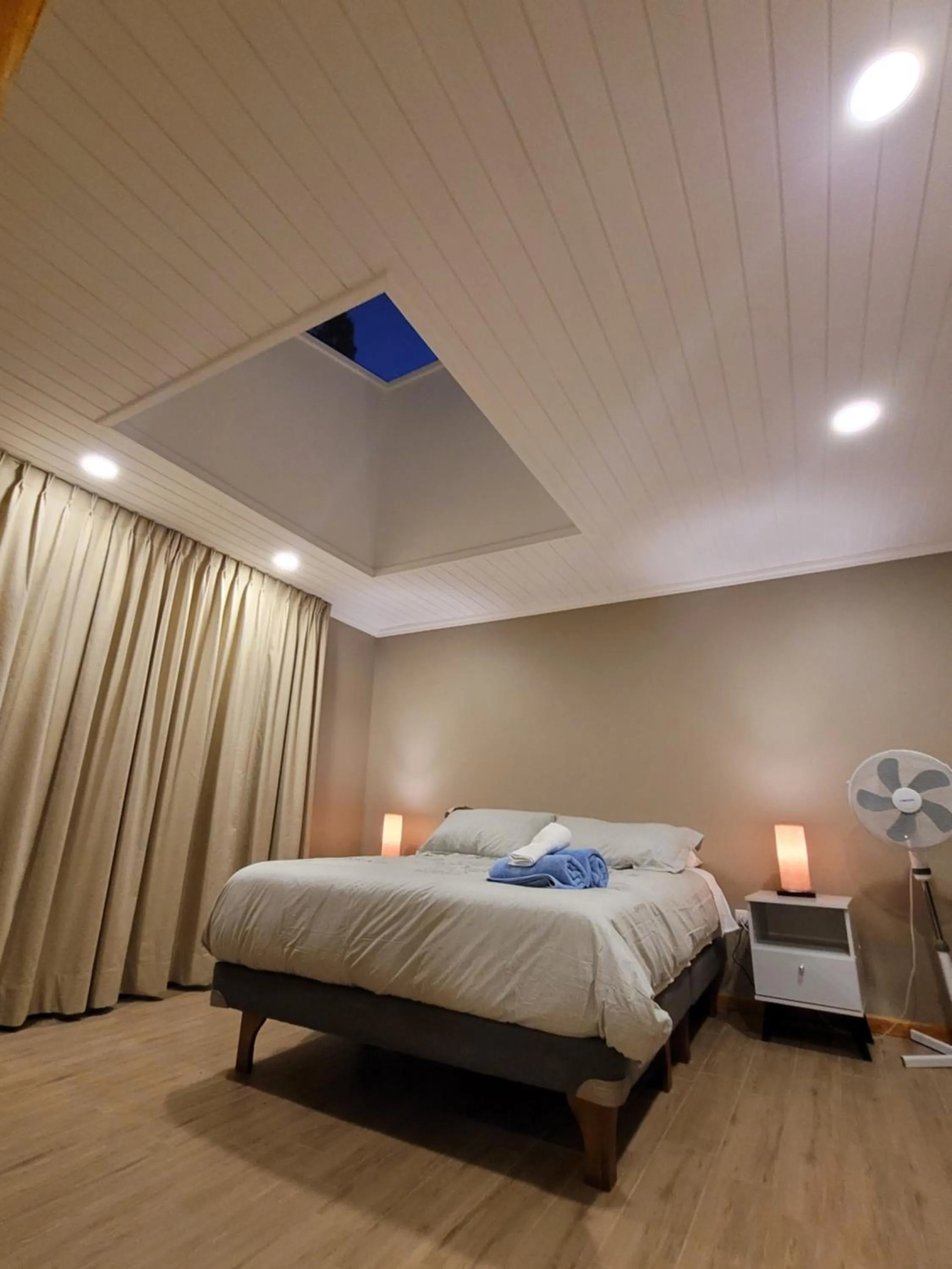 Bed in Hotel El Tesoro de Elqui