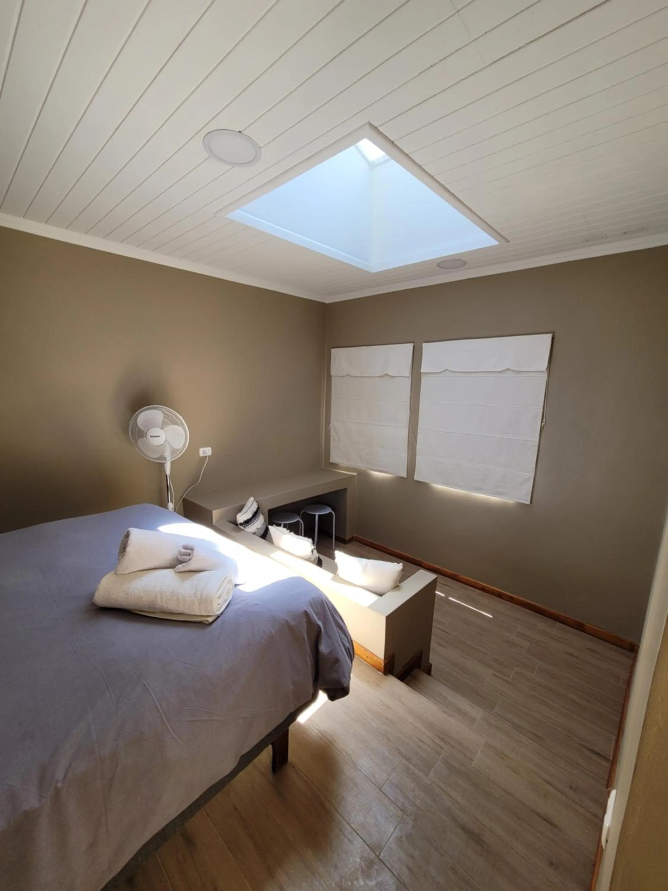 Bed in Hotel El Tesoro de Elqui