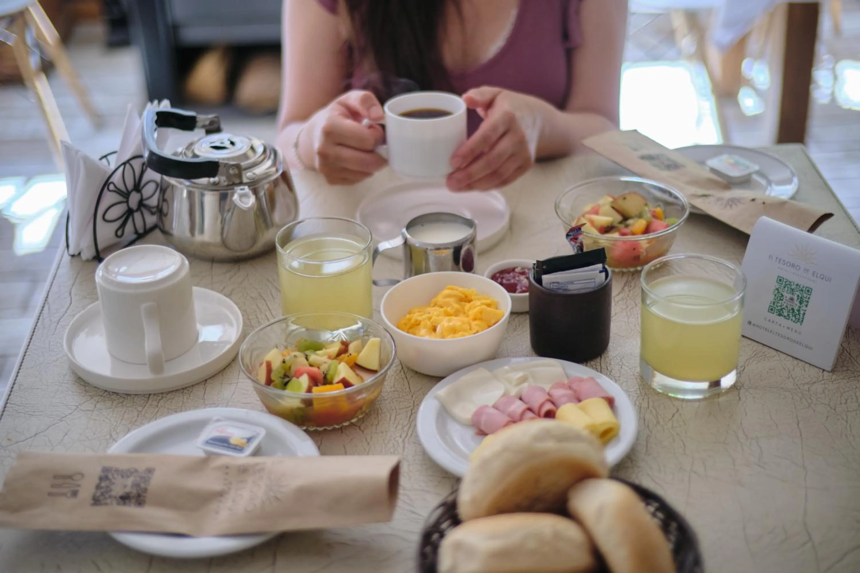 Restaurant/places to eat in Hotel El Tesoro de Elqui