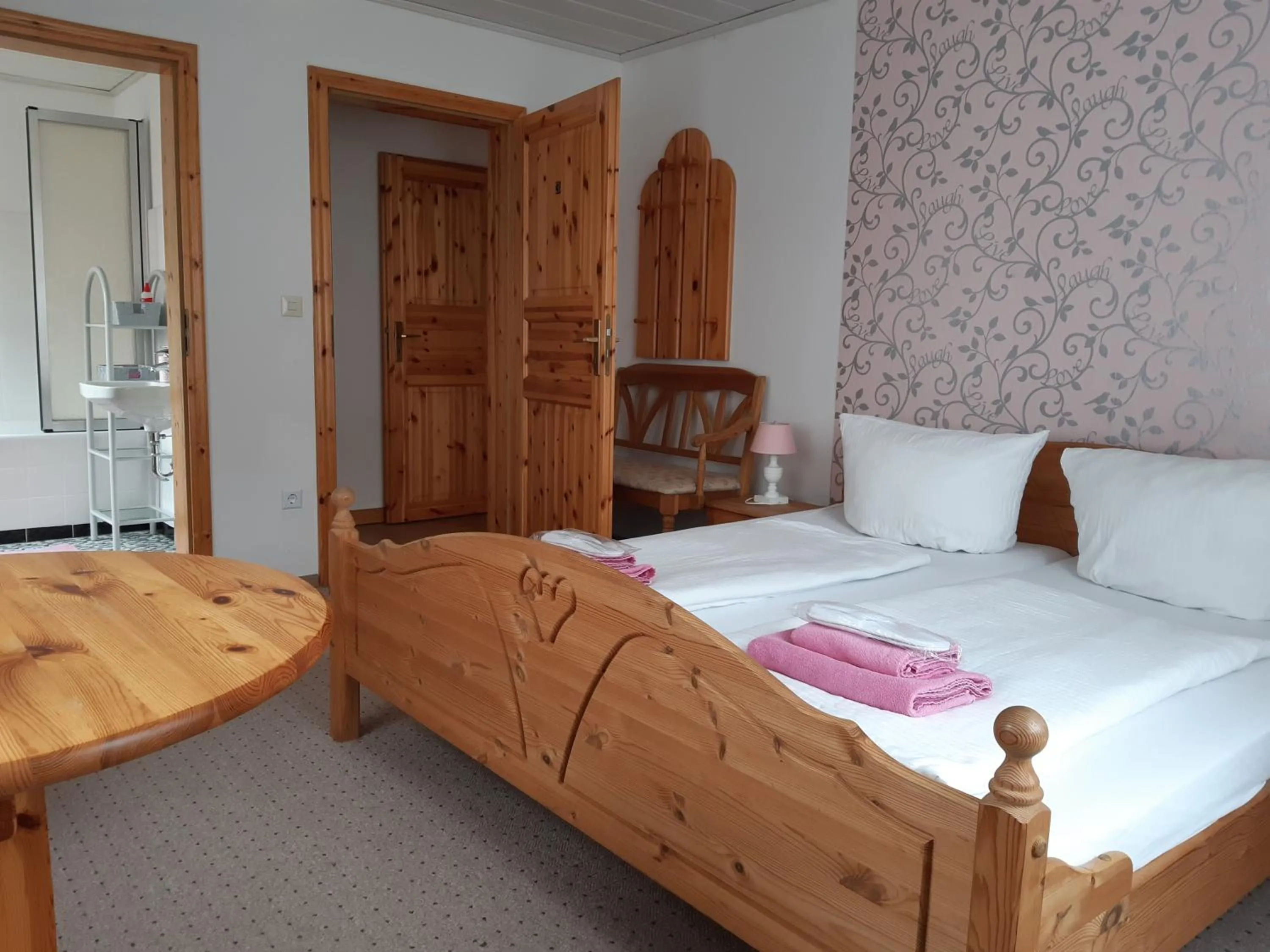 Bedroom, Bed in Ferienwohnung Rieger 1