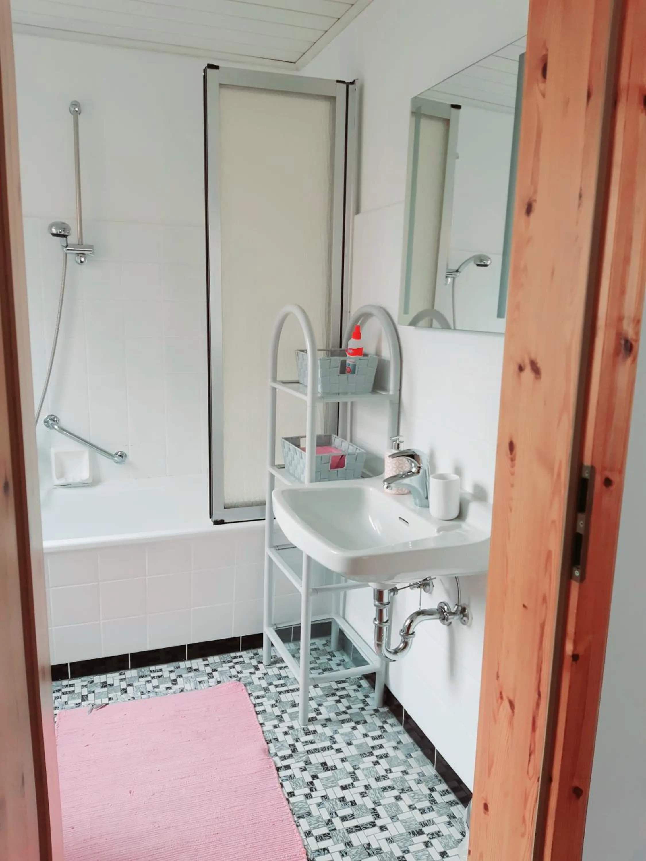 Bathroom in Ferienwohnung Rieger 1