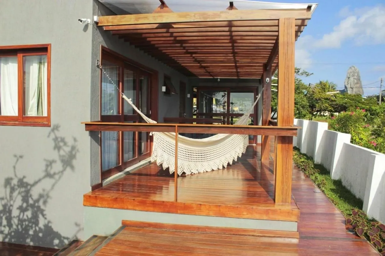 Garden view in Pousada Nascer do Sol