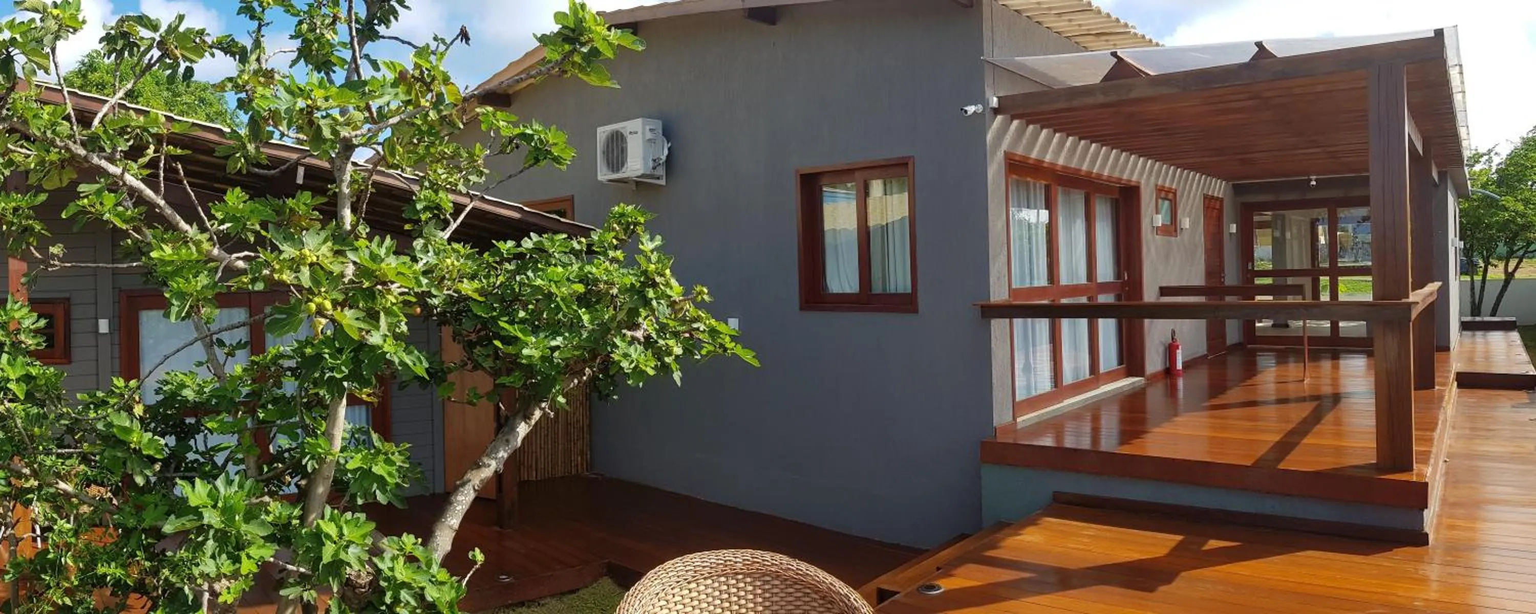 Garden in Pousada Nascer do Sol