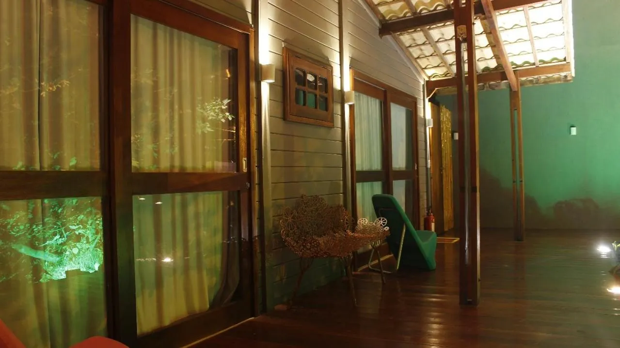 Balcony/Terrace in Pousada Nascer do Sol