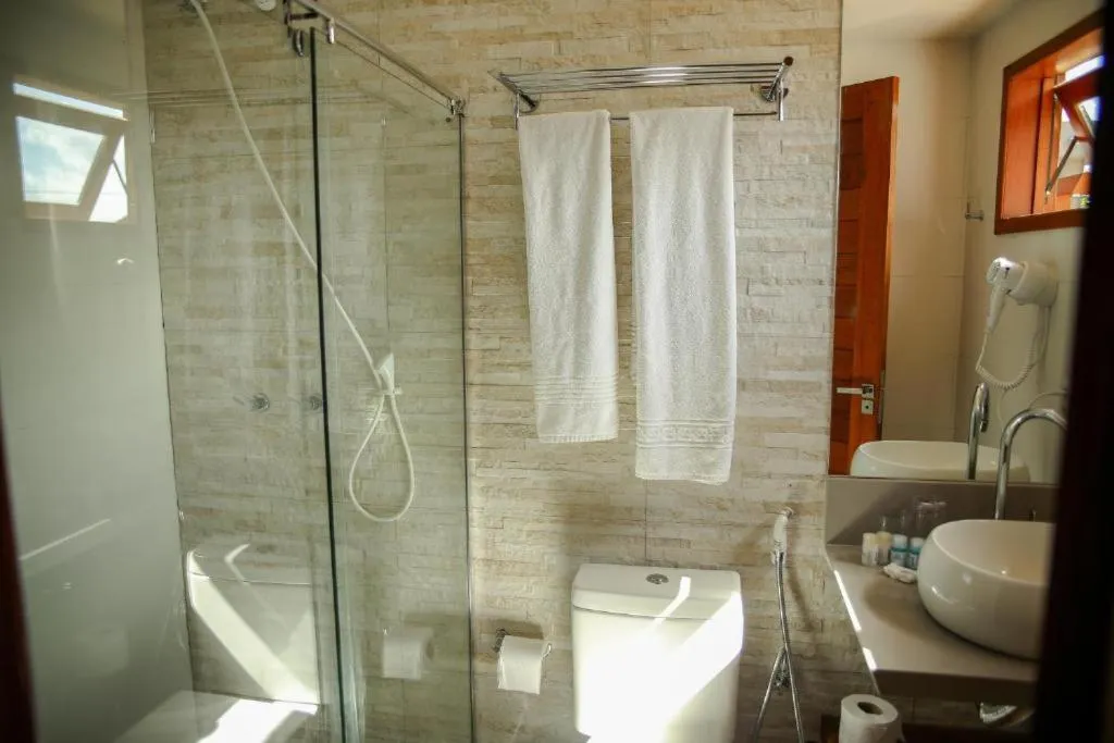 Bathroom in Pousada Nascer do Sol
