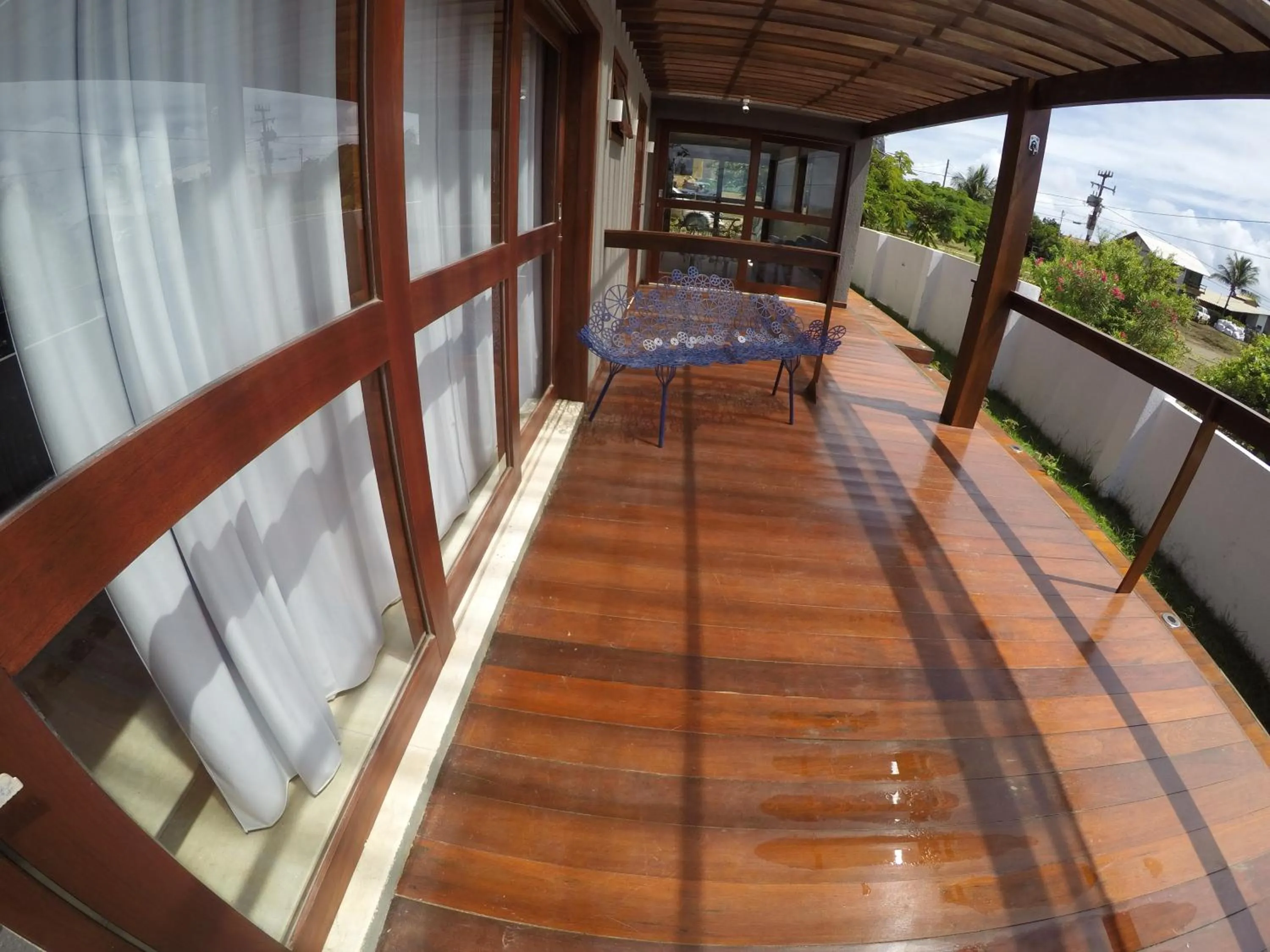 Balcony/Terrace in Pousada Nascer do Sol