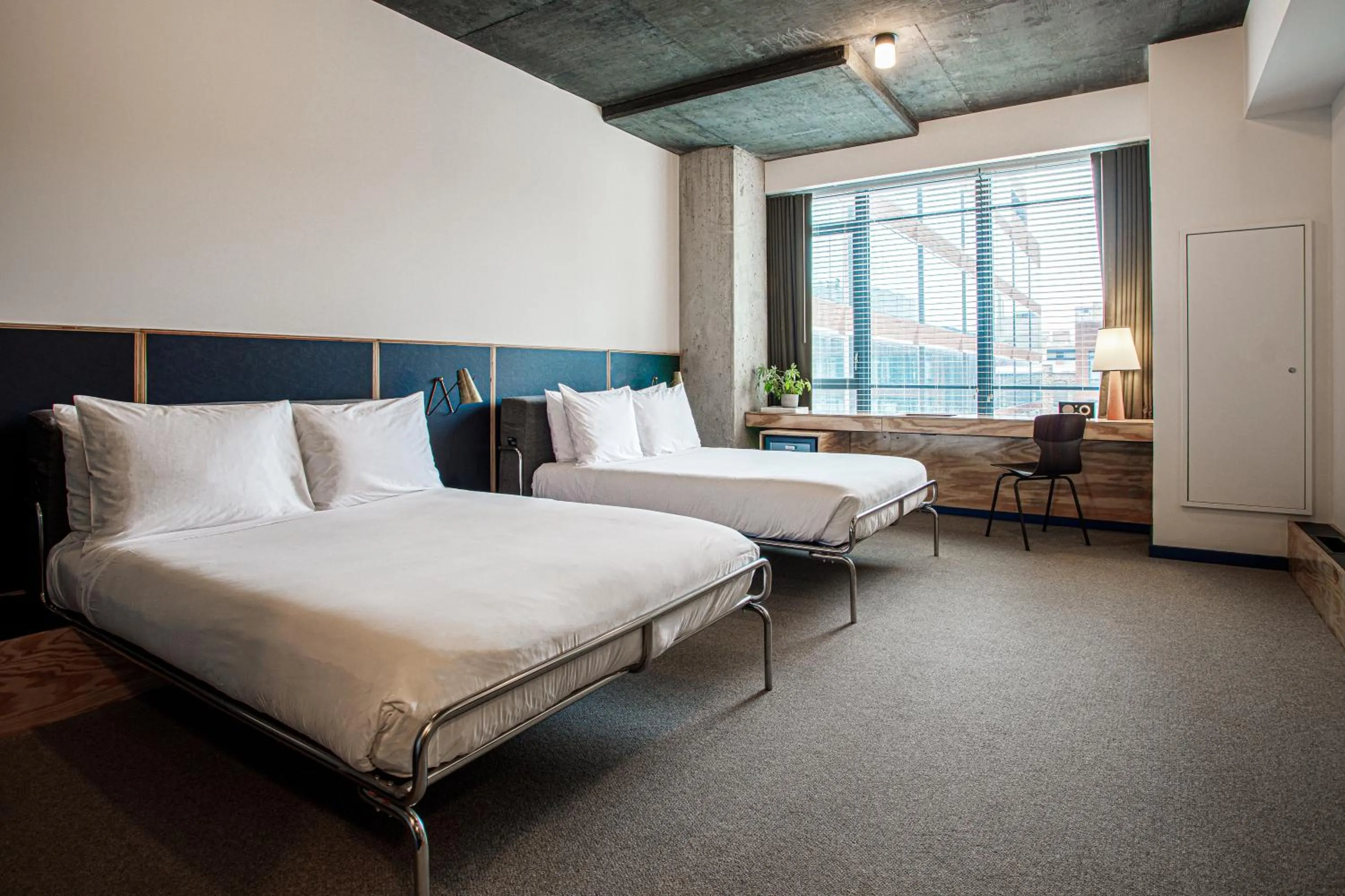 Bed in The Emily Hotel