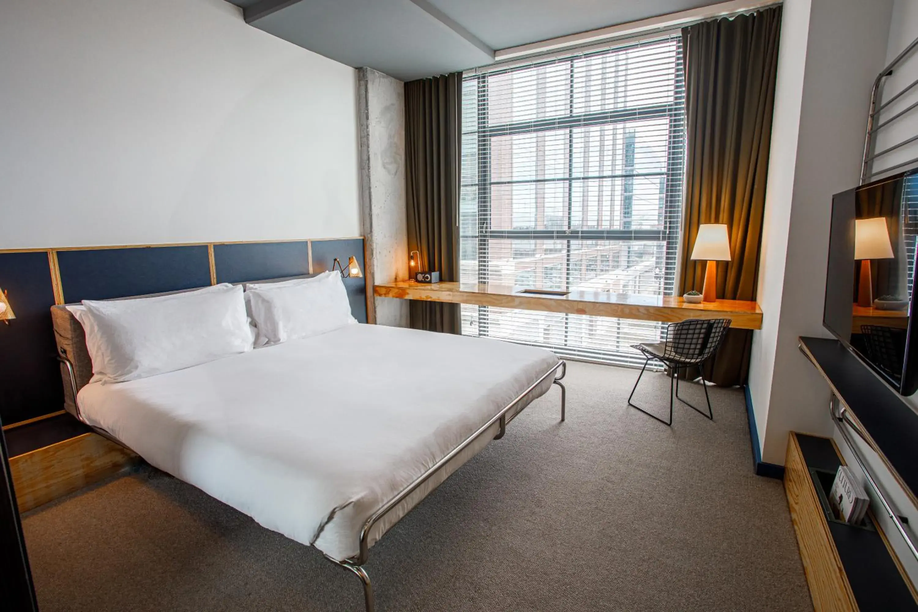 Bed in The Emily Hotel Bed in The Emily Hotel