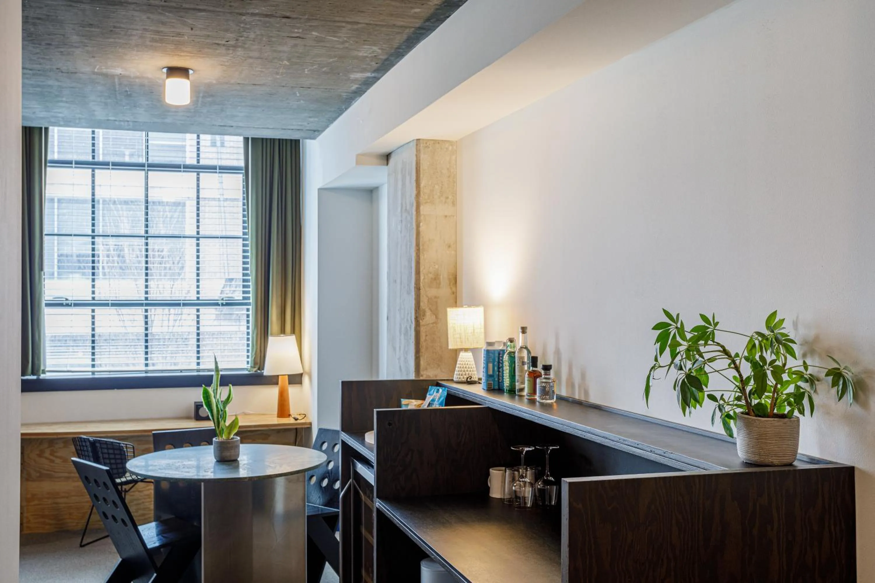 Seating area in The Emily Hotel