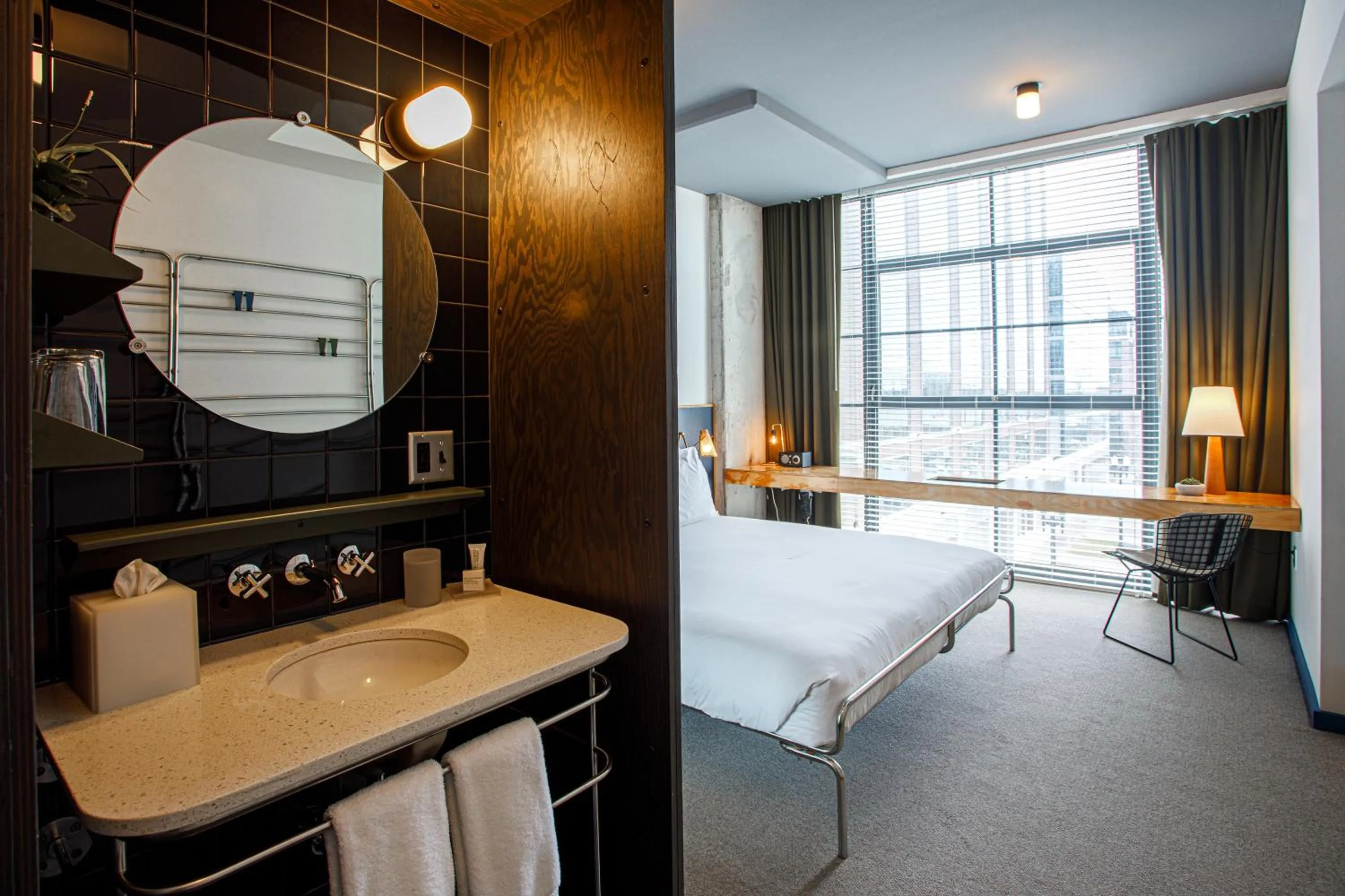 Bed in The Emily Hotel