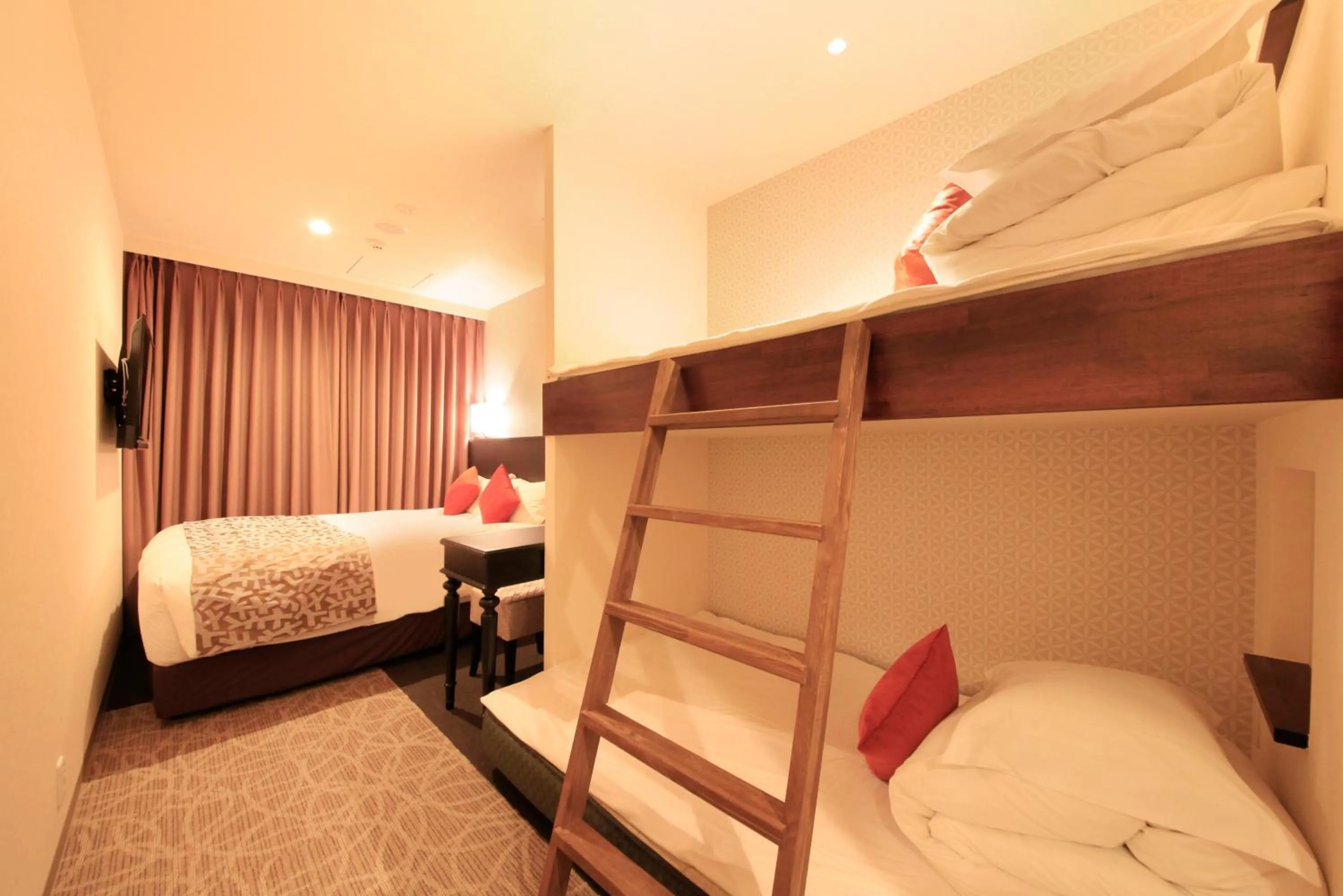 Photo of the whole room, Bed in Centurion Hotel&Spa Ueno Station