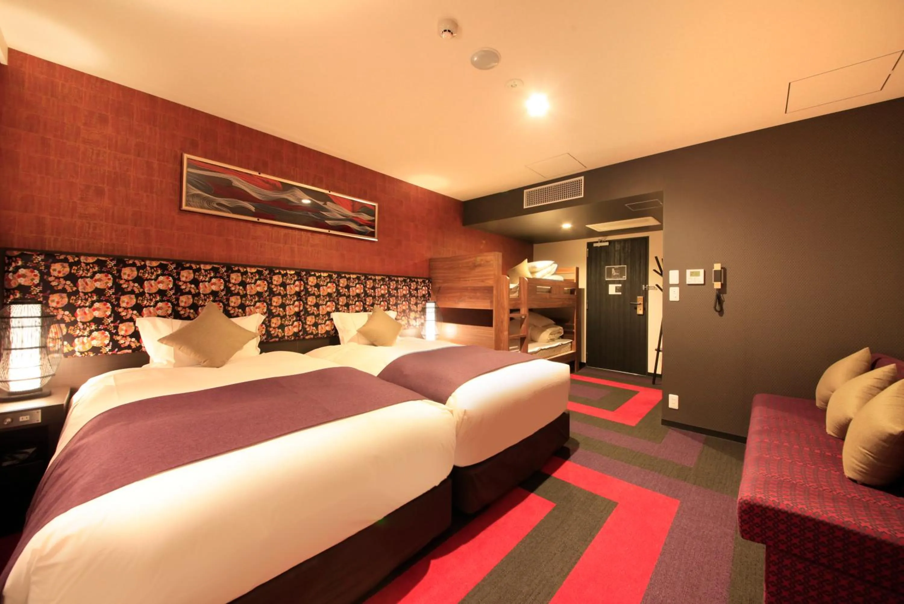 Photo of the whole room, Bed in Centurion Hotel&Spa Ueno Station