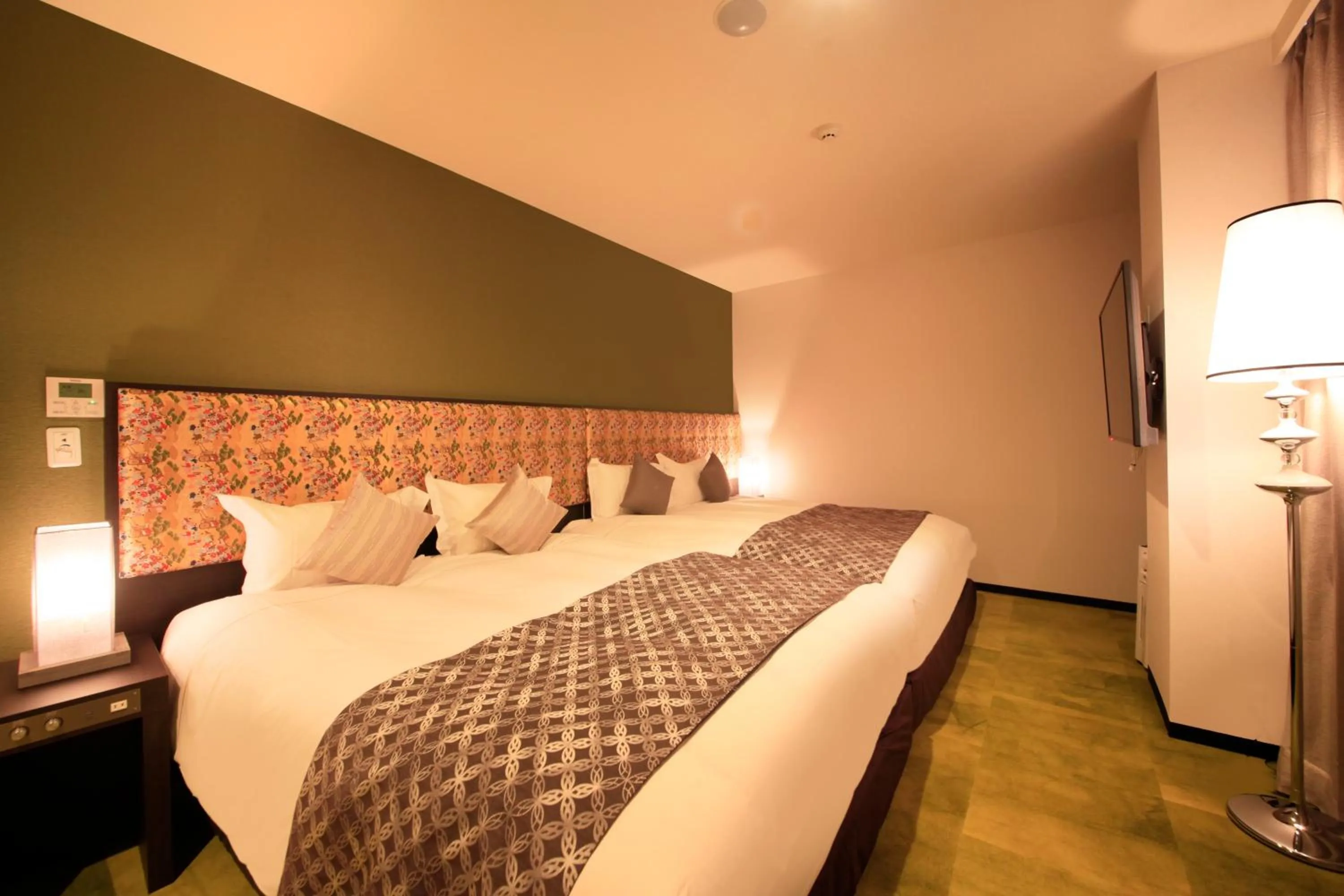 Photo of the whole room, Bed in Centurion Hotel&Spa Ueno Station