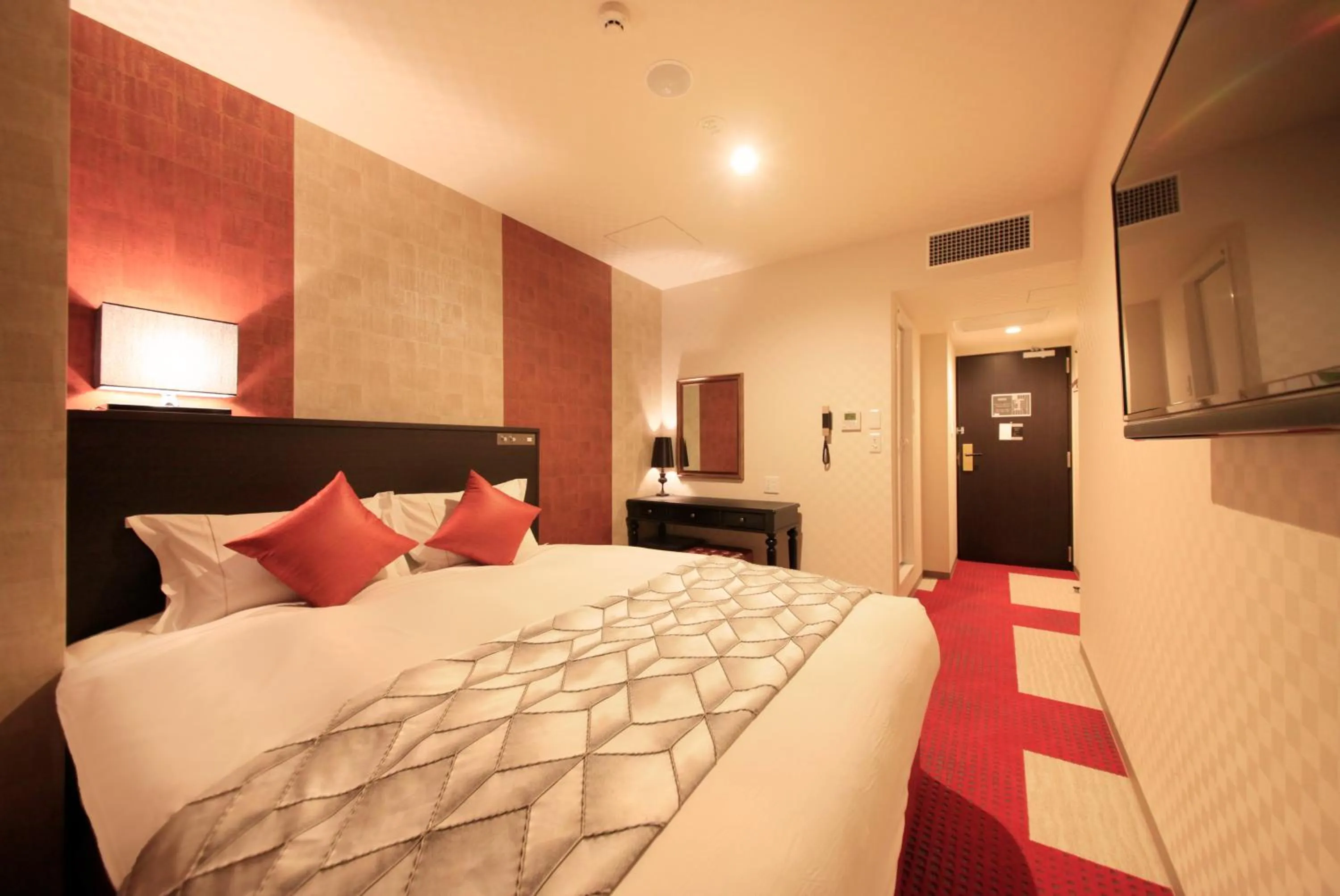 Photo of the whole room, Bed in Centurion Hotel&Spa Ueno Station