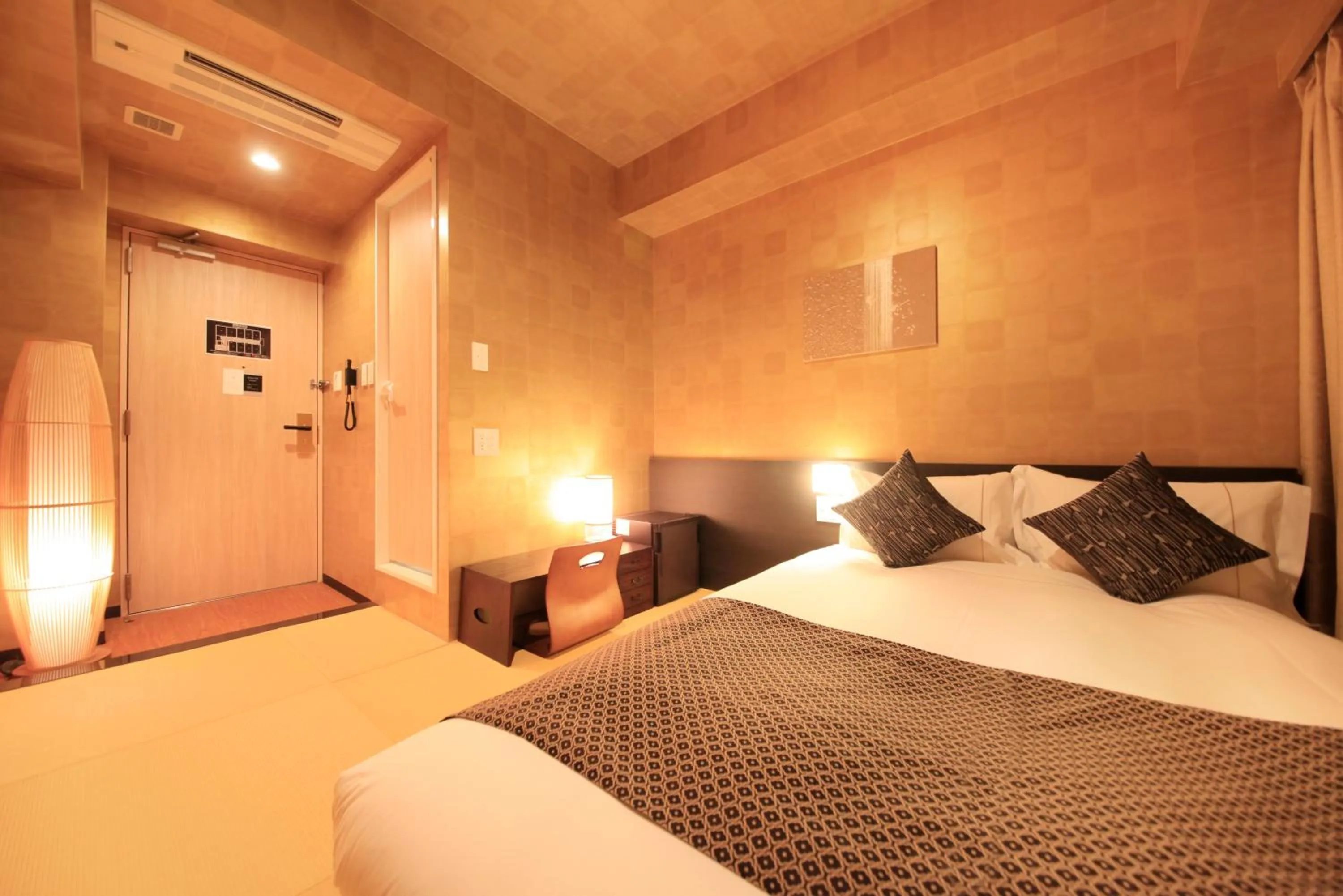 Photo of the whole room, Bed in Centurion Hotel&Spa Ueno Station